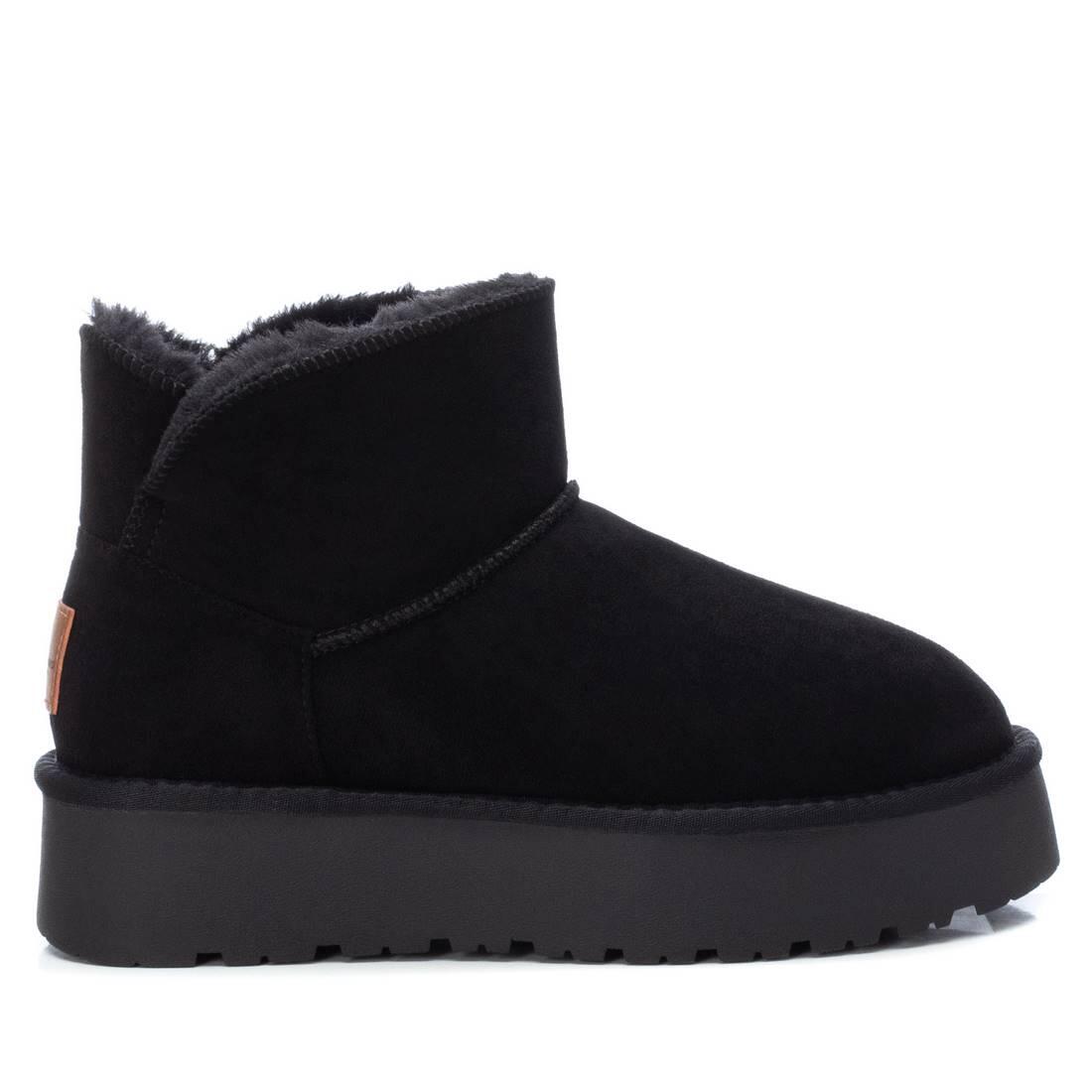 XTI Botines Planos Mujer Xti  Negro