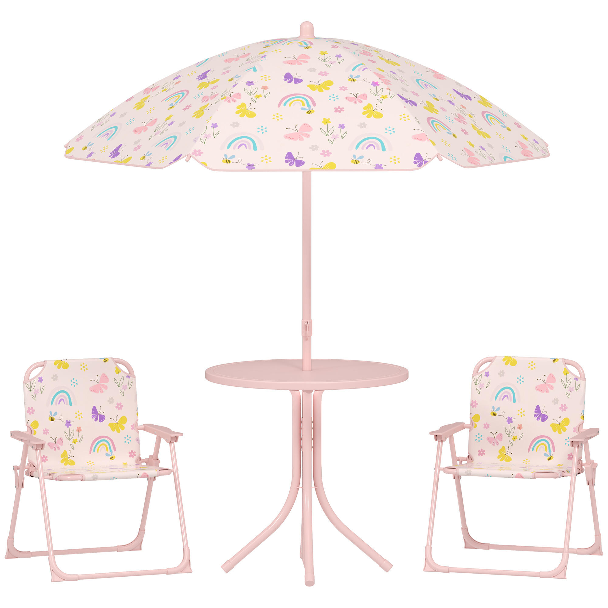 Conjunto camping Infantil AIYAPLAY 49.5x49.5x50 cm Rosa 1/7