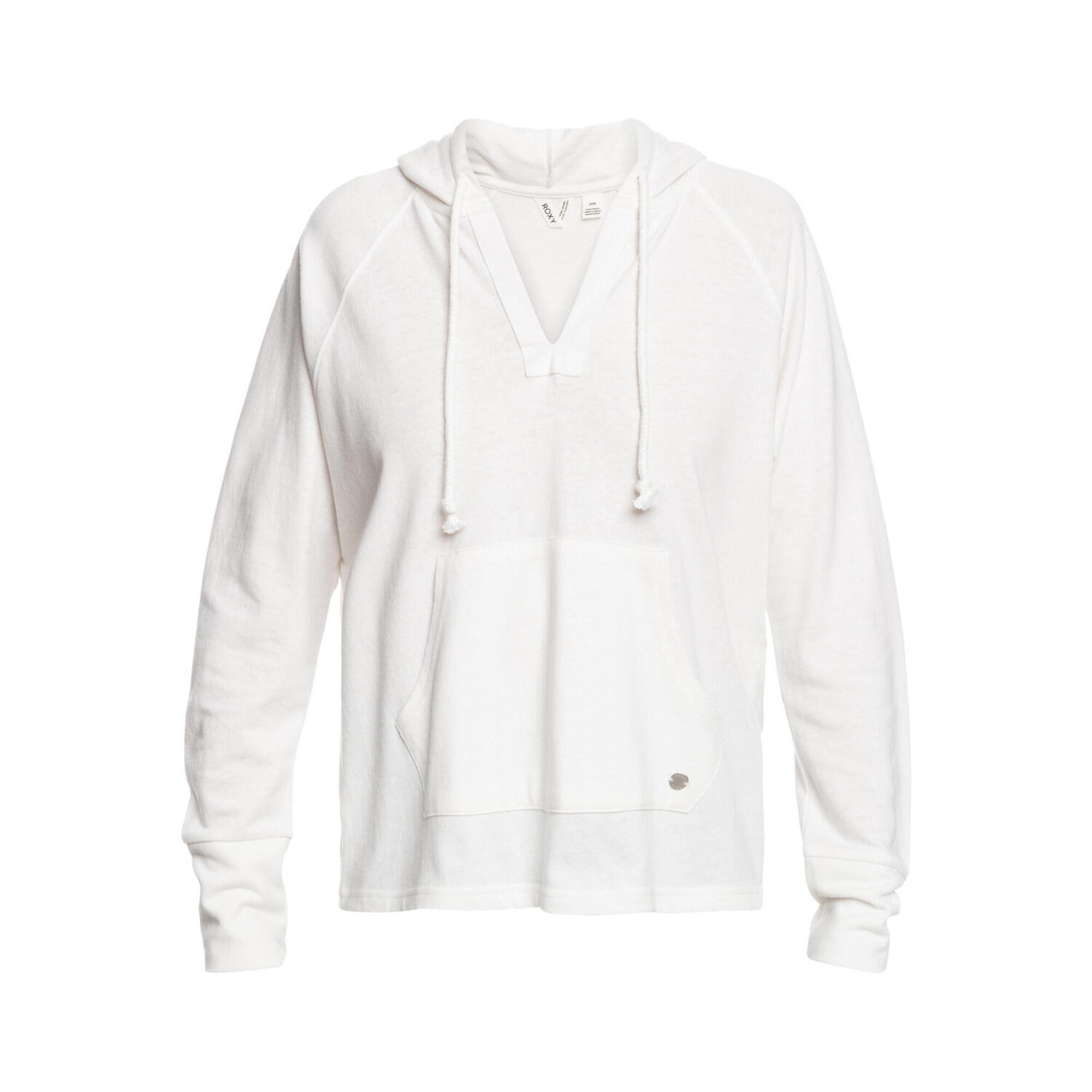 Roxy - Sweat À Capuche Destination Surf Blanc Femme - Pull - Blanc - 44 L - Decathlon