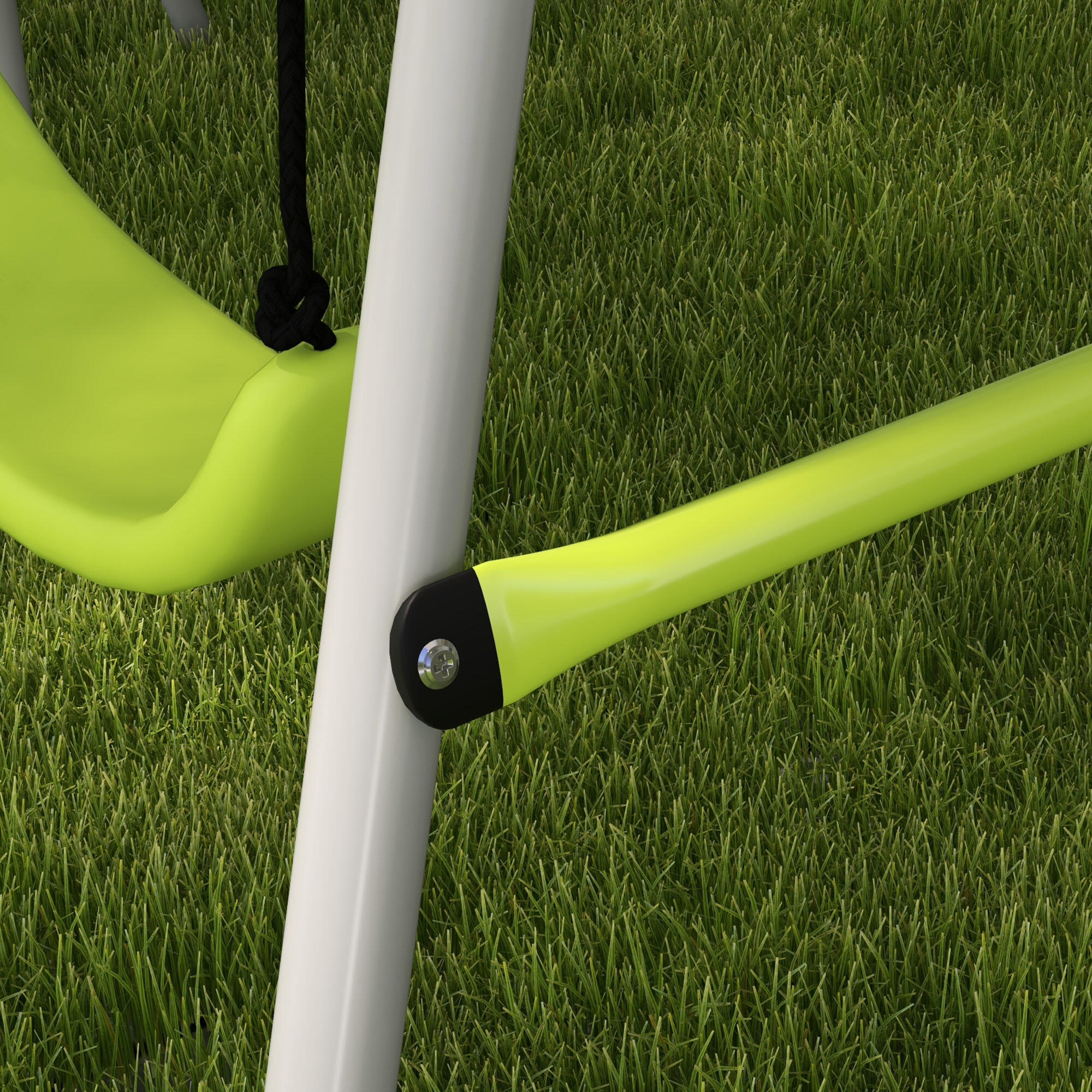 255x160x180 cm verde e cinza Outsunny 5/7