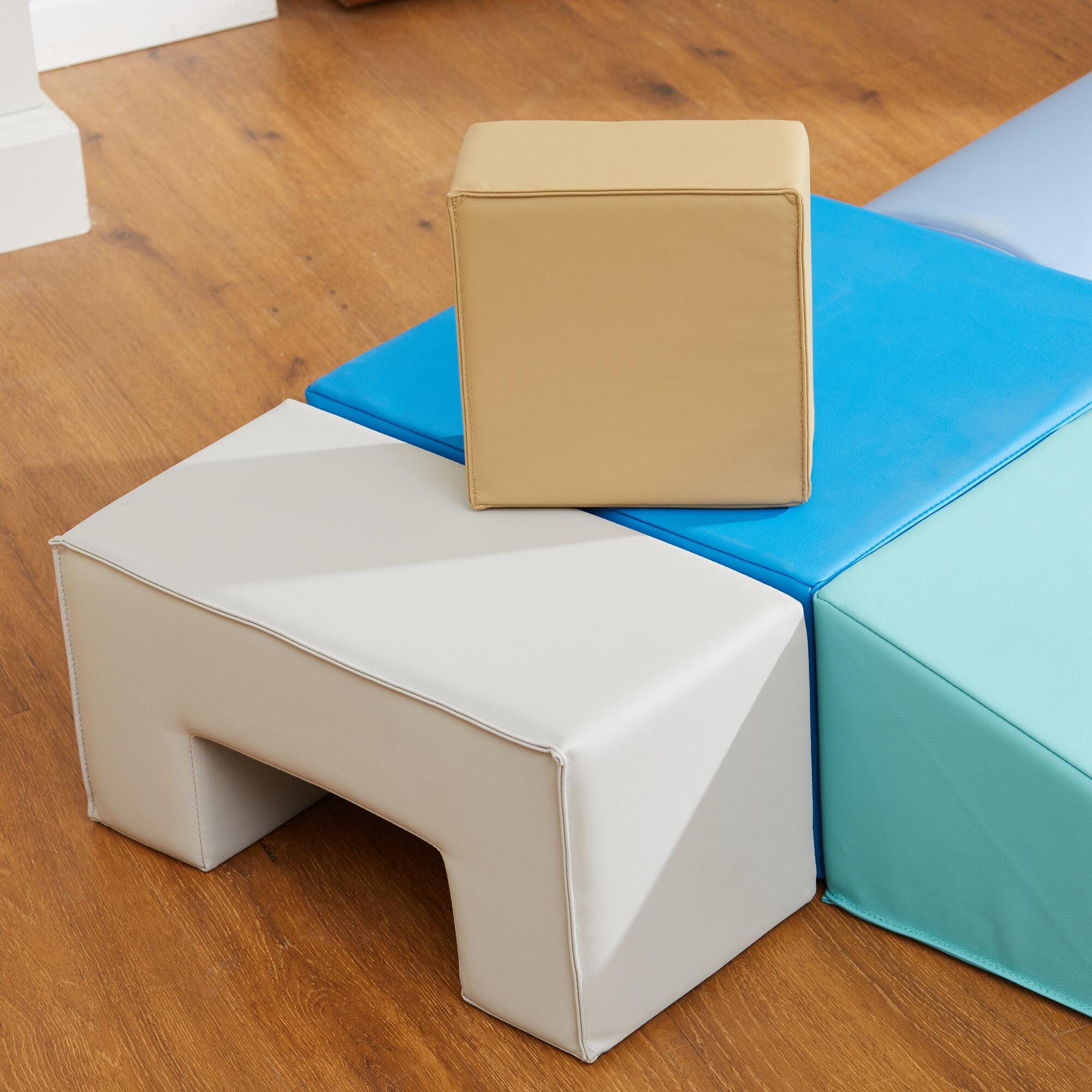 Conjunto de 6 blocos de espuma 60x40x20 cm multicor AIYAPLAY 5/7