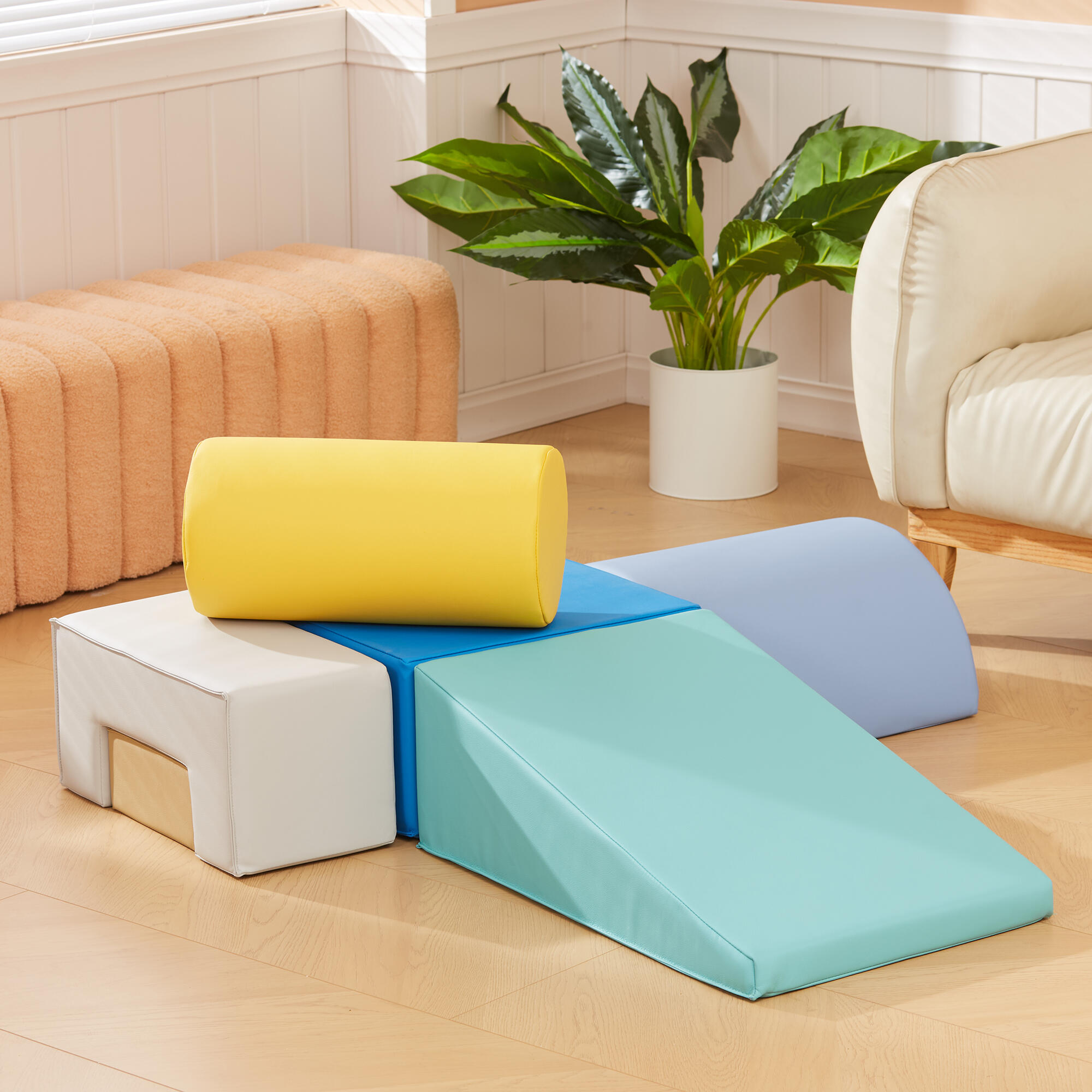 Conjunto de 6 blocos de espuma 60x40x20 cm multicor AIYAPLAY 4/7