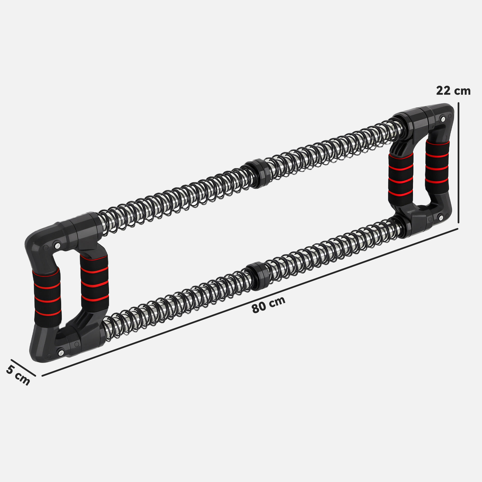 Extensor de Pecho SPORTNOW 80x22x5 cm Negro 3/7