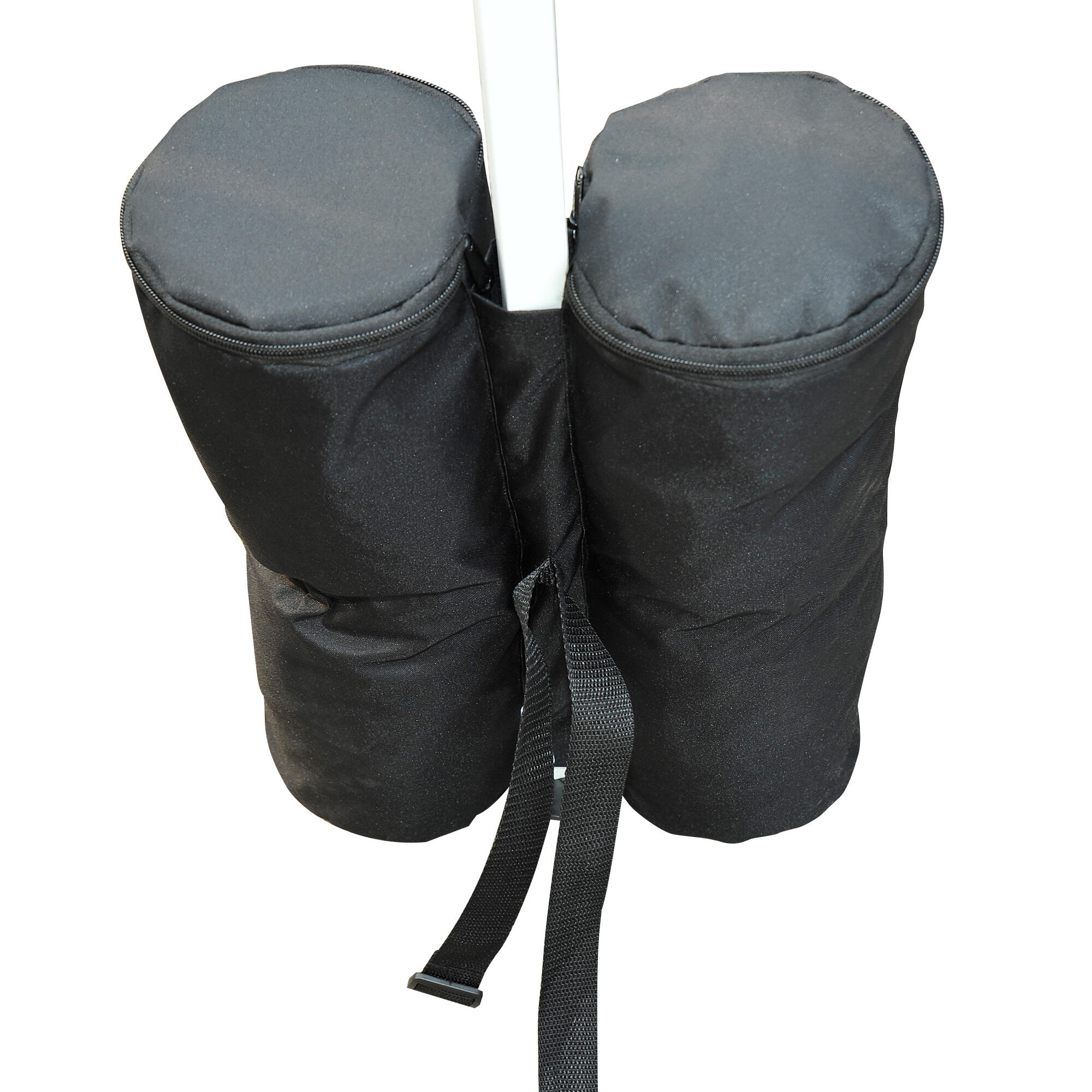 4 pesos para carpas 14x14x42 cm preto Outsunny 5/7