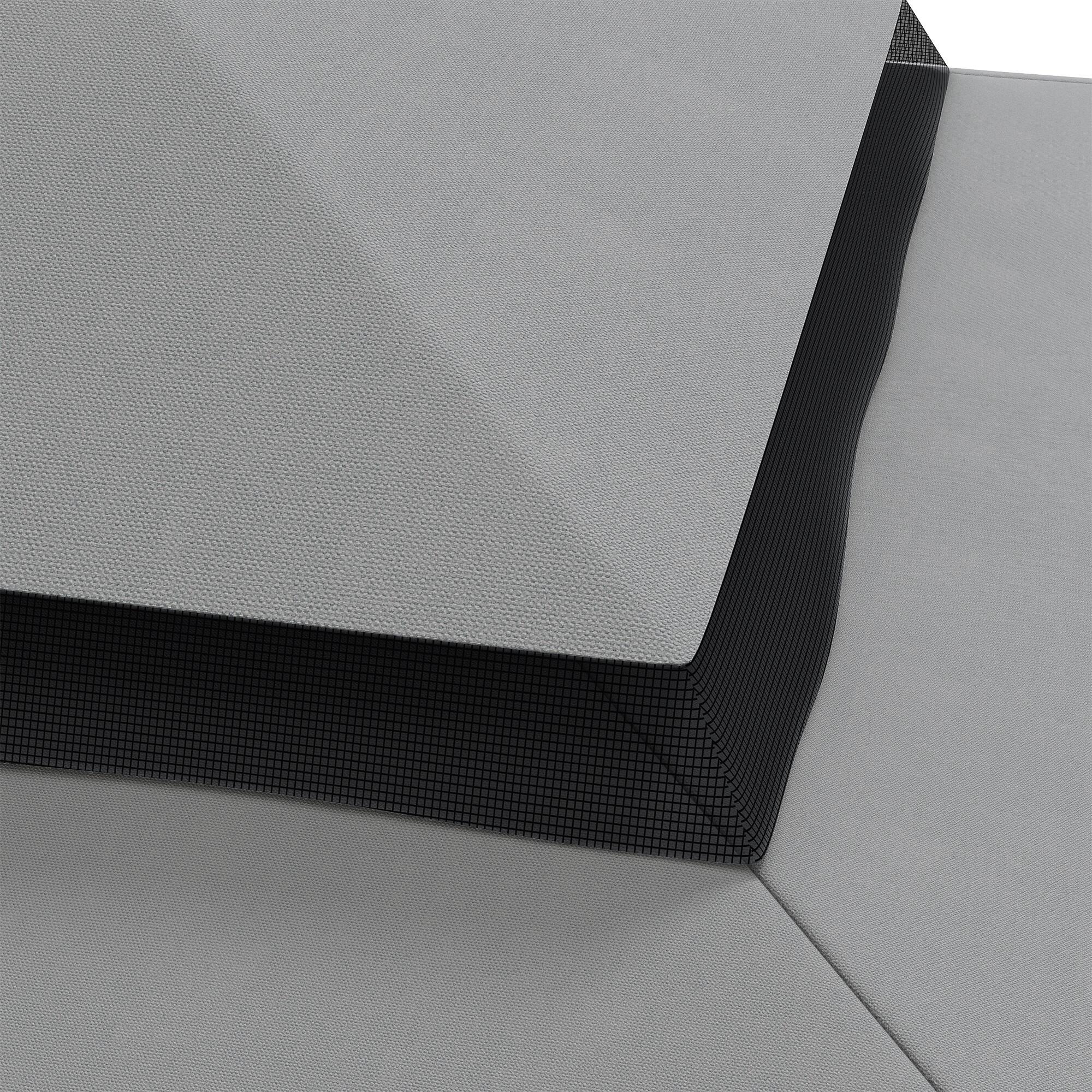 Techo de Repuesto Outsunny 300x300 cm Gris Claro 5/7