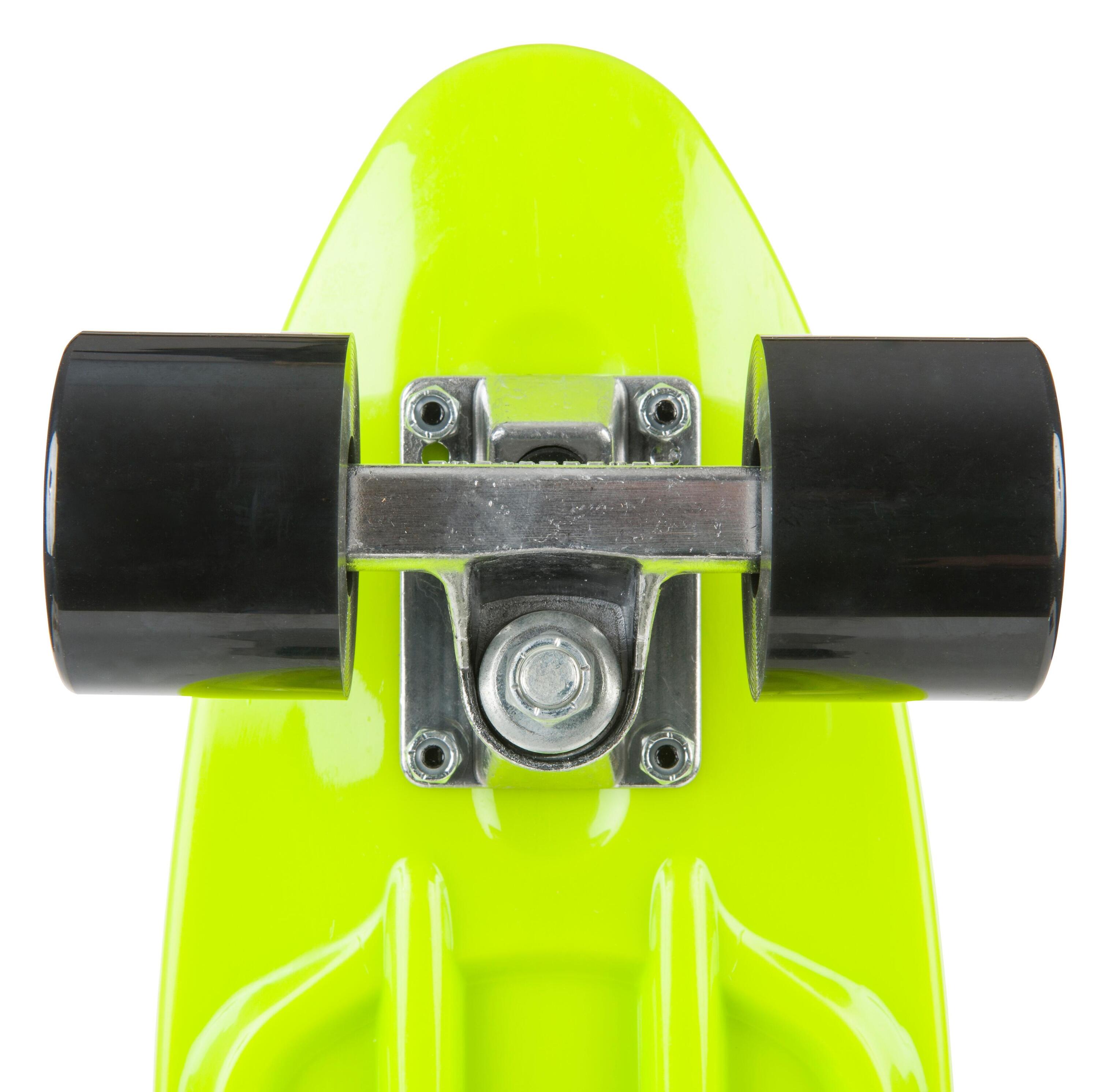 STAR SKATEBOARDS Vintage Skateboard, Retro Cruiser 60mm, groen / zwart 6/7