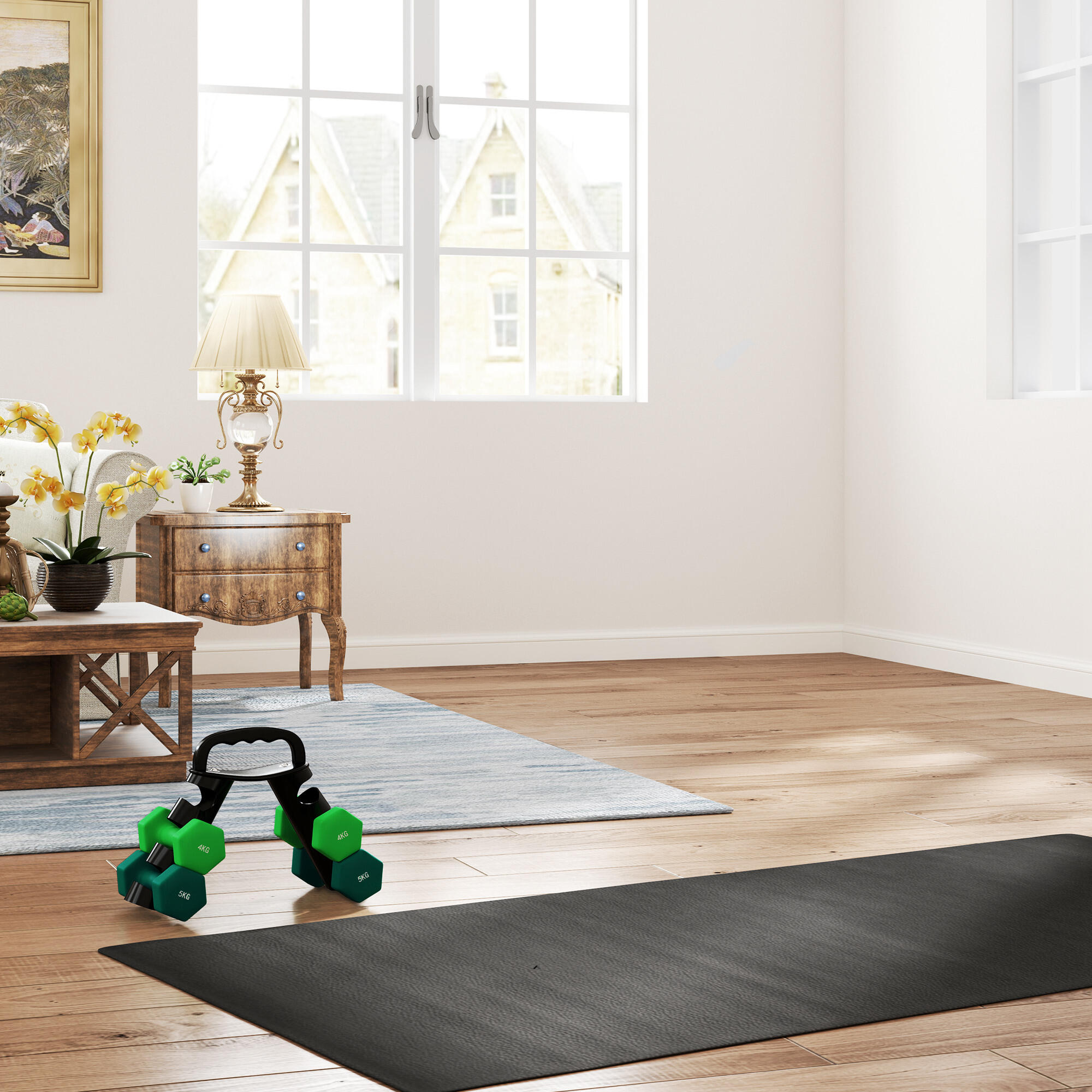 Mancuernas SPORTNOW 42x10x30 cm Multicolor 2/7