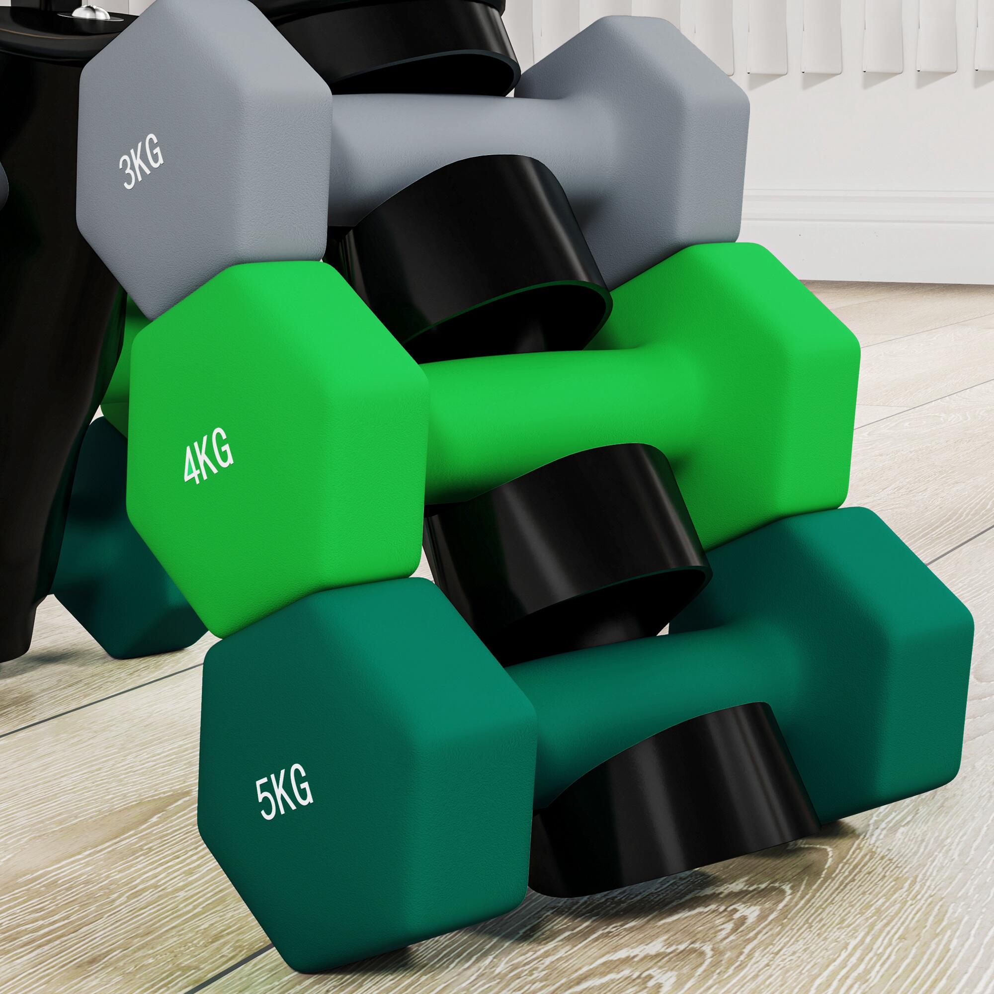 Mancuernas SPORTNOW 42x10x30 cm Multicolor 5/7