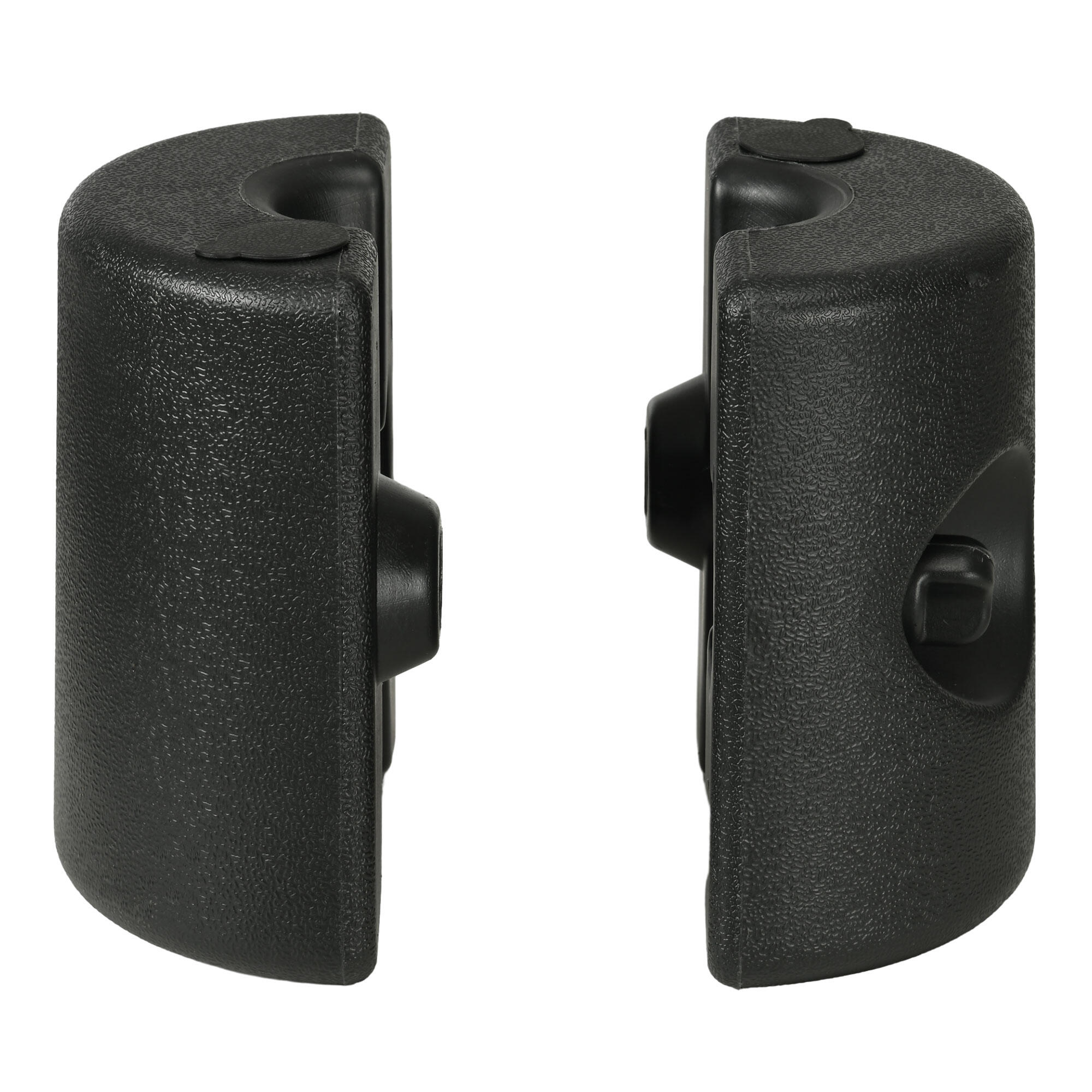 Pesos para Carpas Outsunny 24x24x25.5 cm Negro 5/7