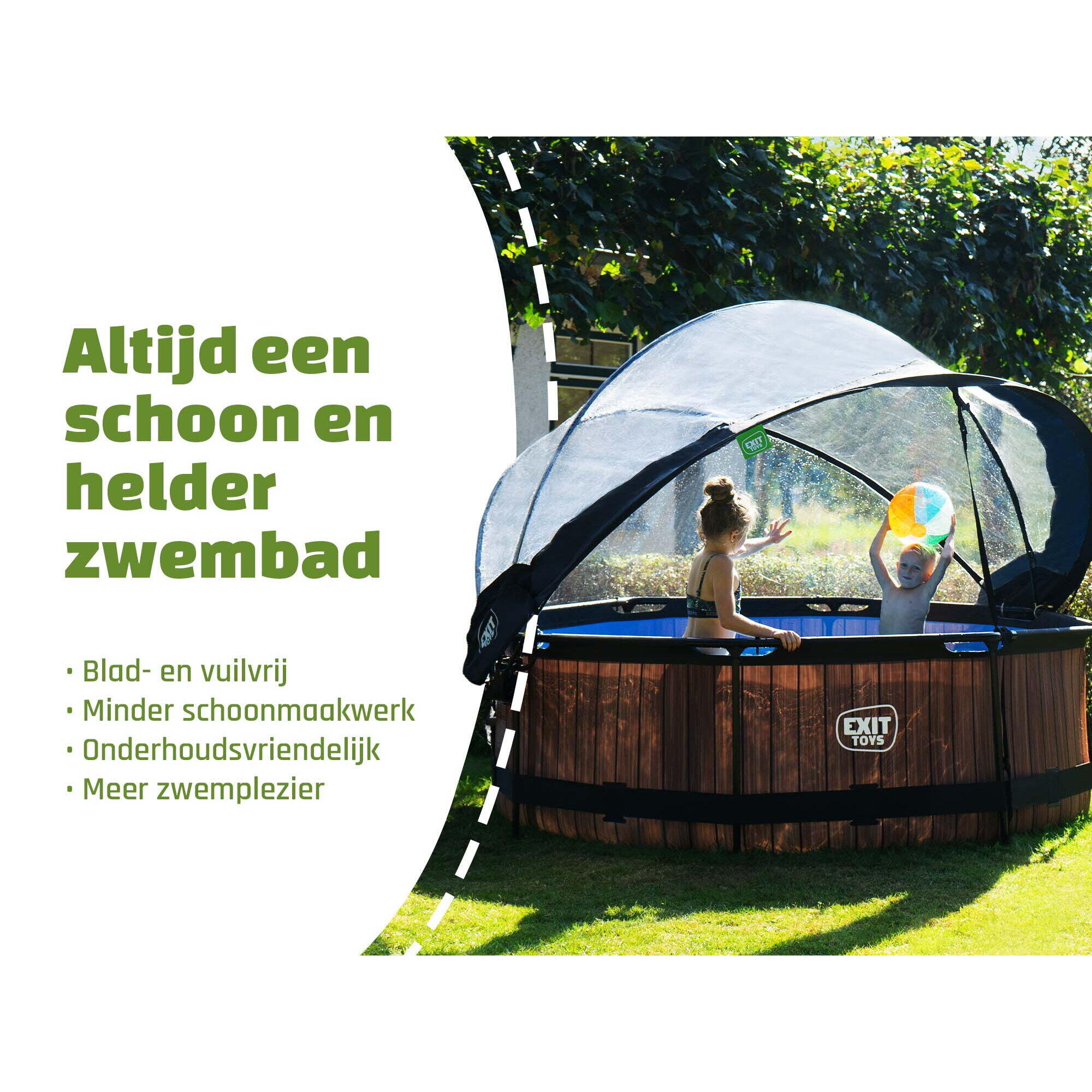 Copertura per piscina EXIT ECO ø244cm - universale 3/7