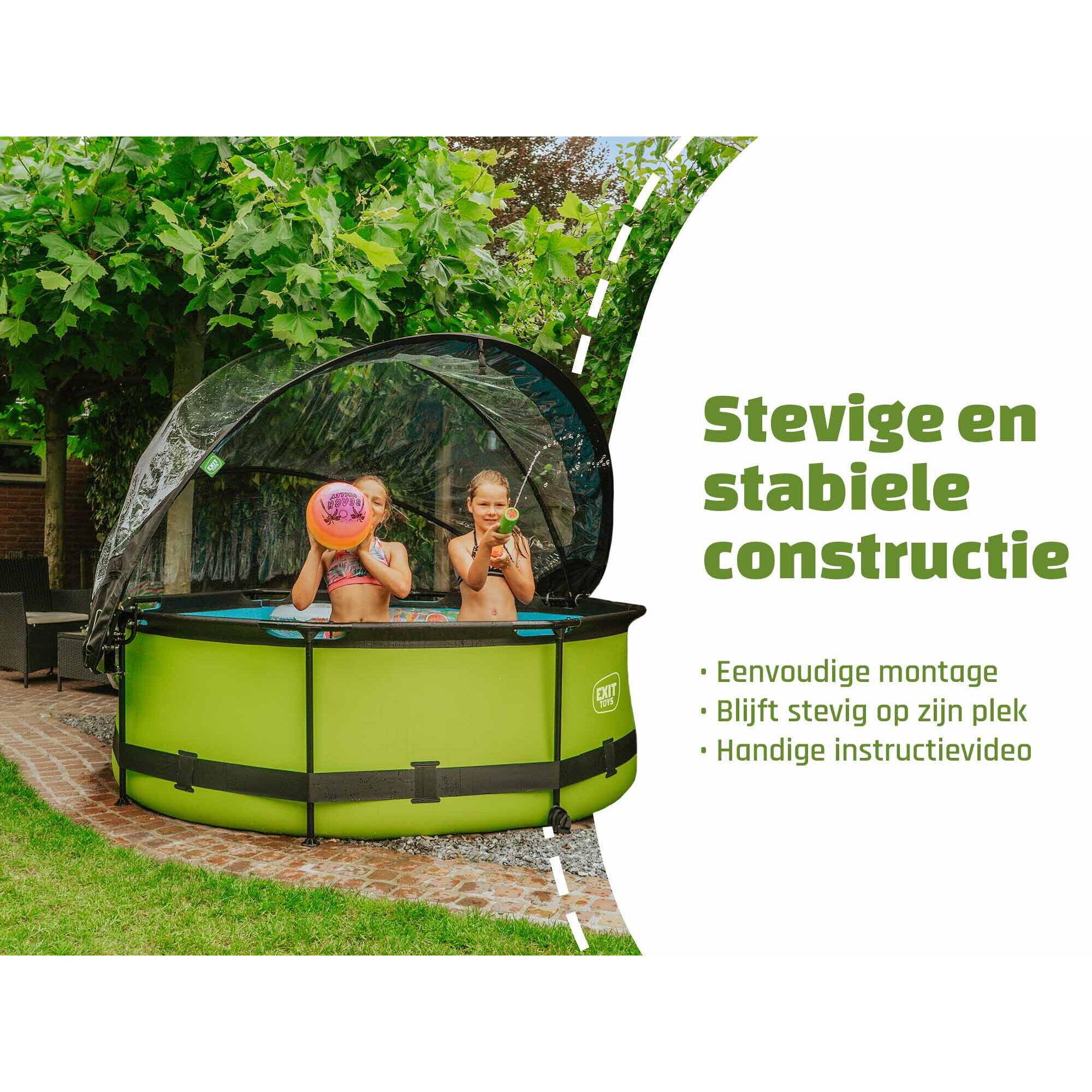 Copertura per piscina EXIT ECO ø244cm - universale 4/7