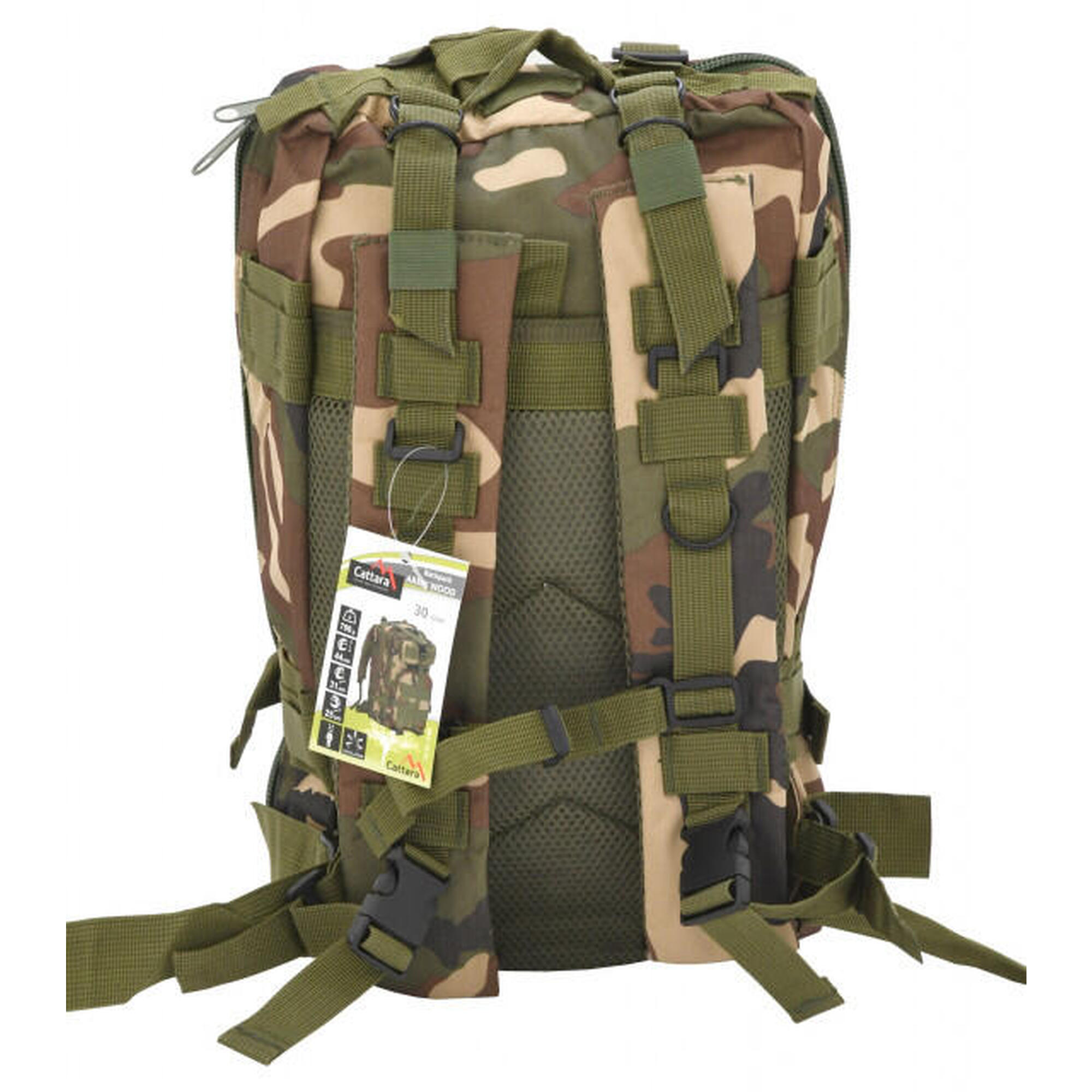Rucsac camuflaj 30 litri Cattara