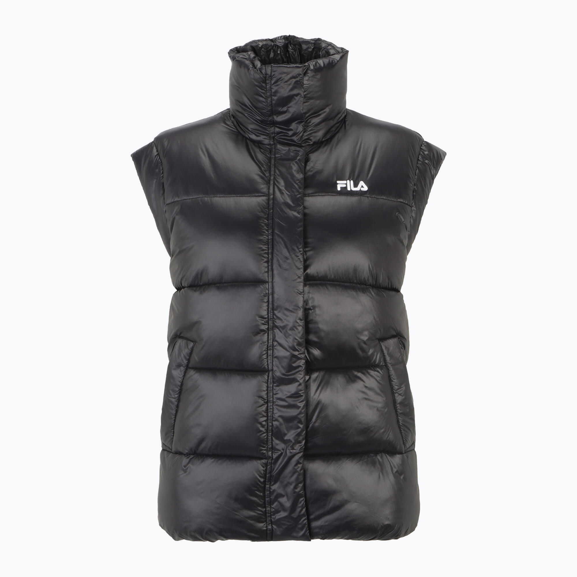 Fila - Gilet Long Matelassé Fila Luzk Pour Femme - Blouson - Noir - Decathlon