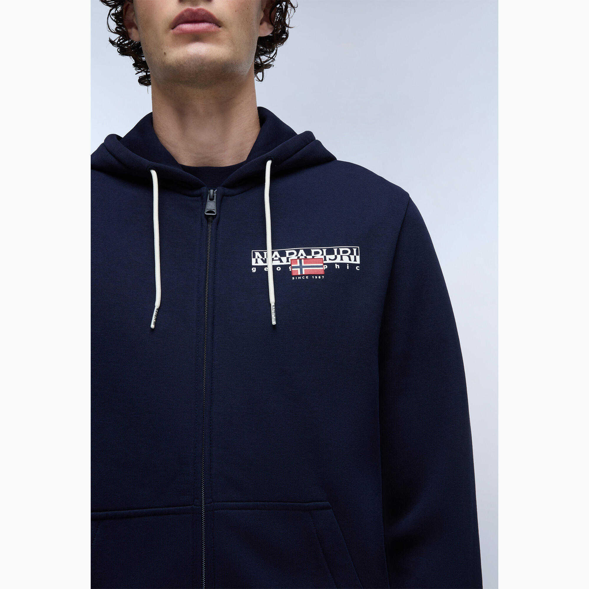 Sweat-shirt homme Napapijri B-Aylmer Full Ziphint 3/5