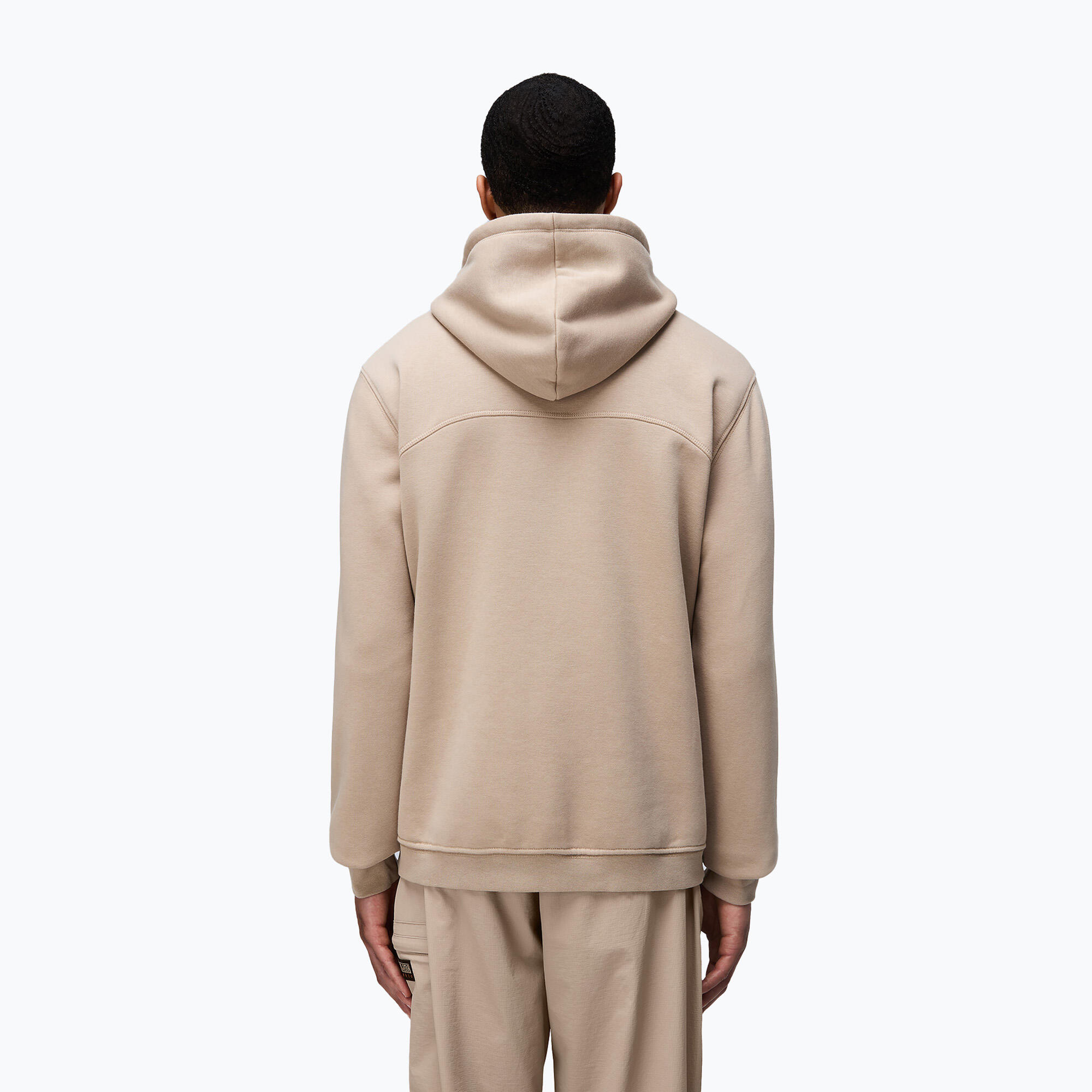 Bluza męska Napapijri B-Badge Half Zip Hooded 3/5
