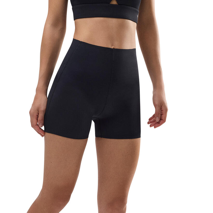 Leggings deportivos compressive biker vientre plano negro 2/7