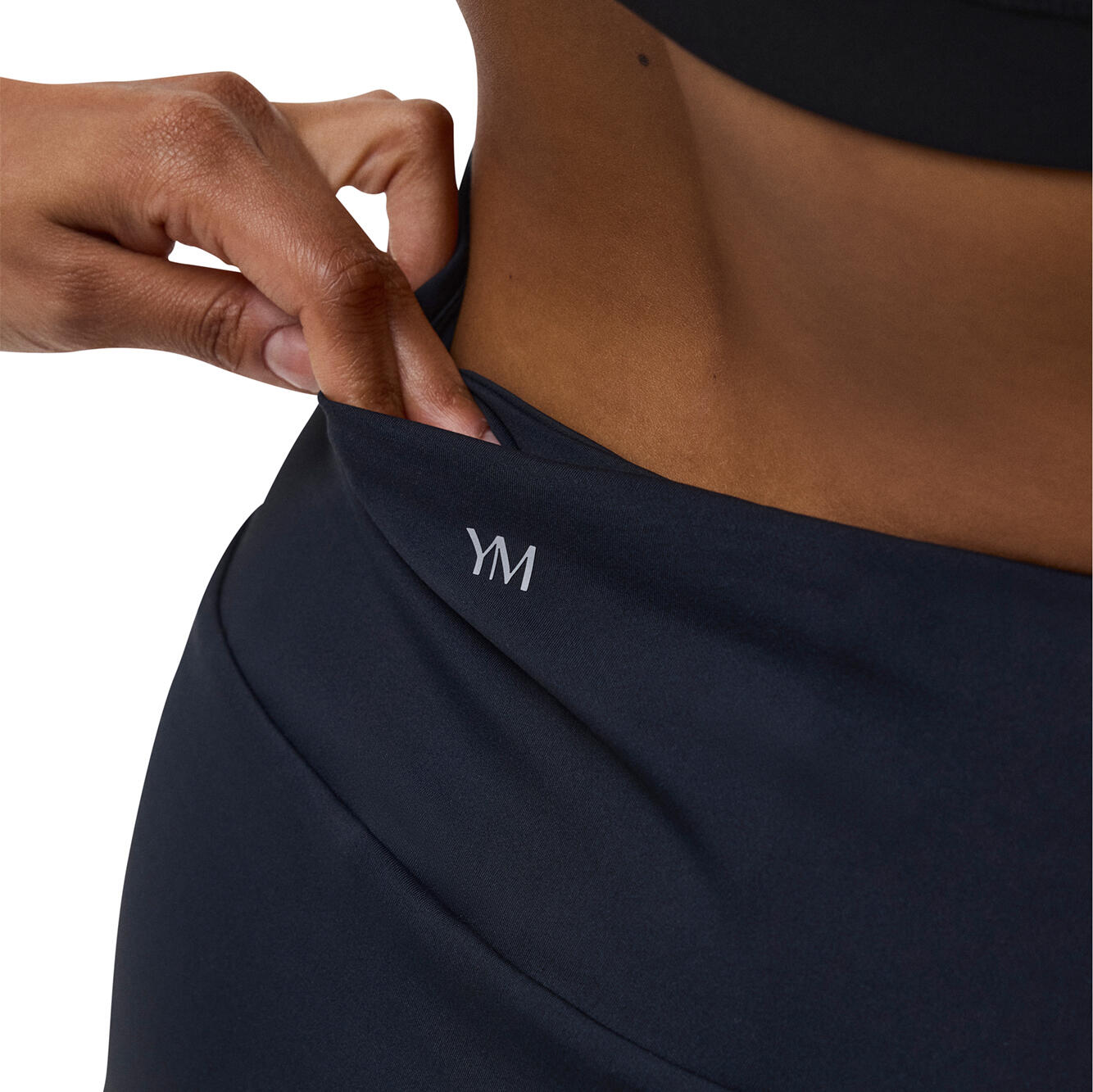 YSA Jupe-short de sport marron cuivré L 4/7