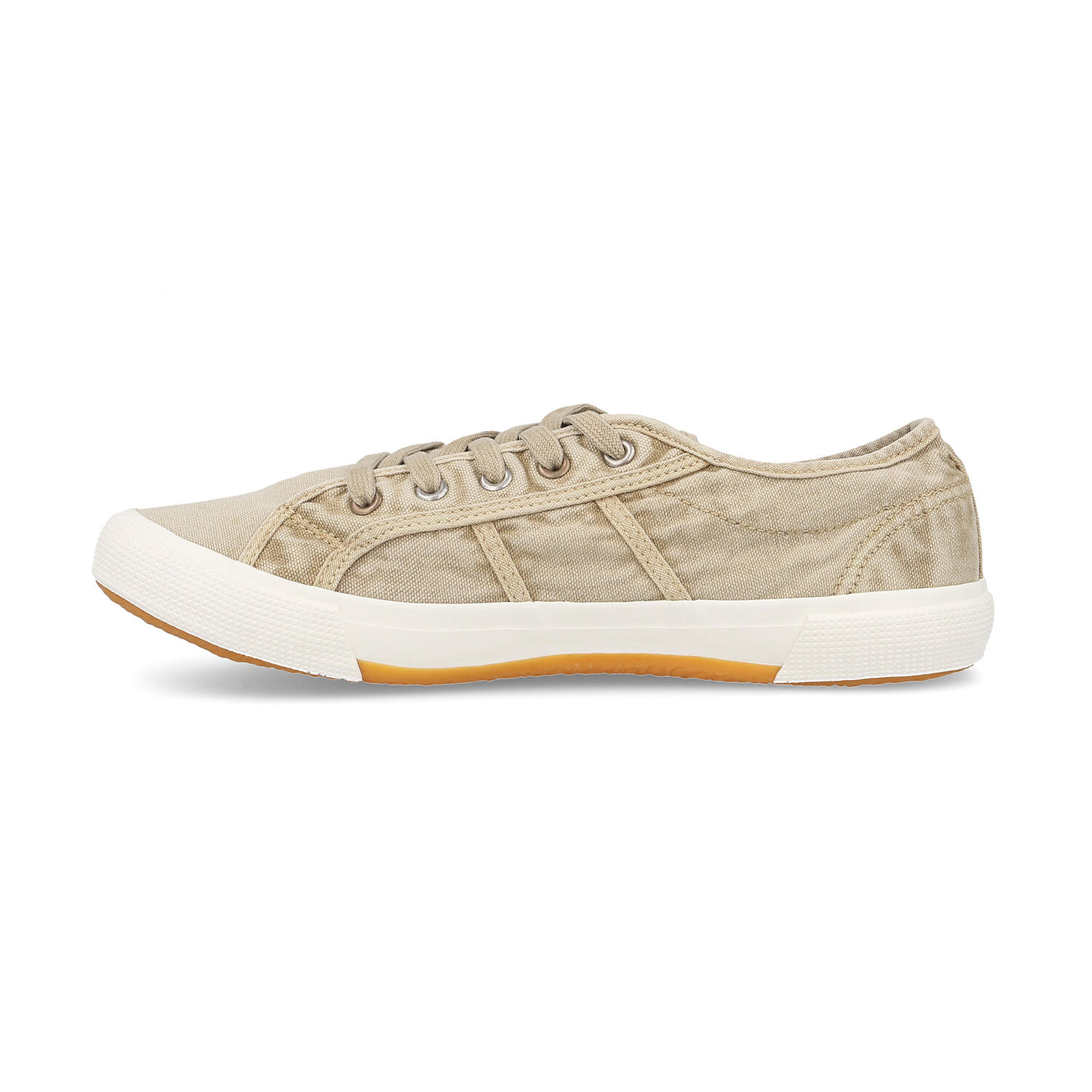 Zapatilla Deporte Hombre Cabria Beige 3/4