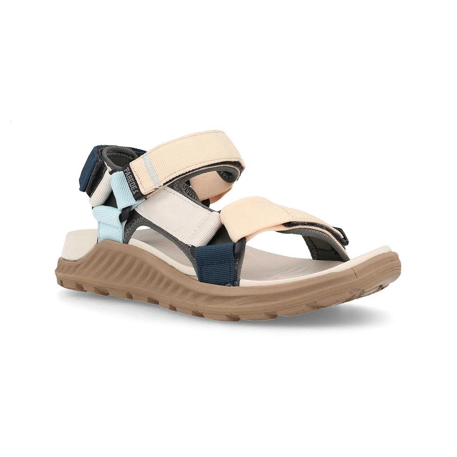 Sandalia Mujer Jarilla Azul Salmón 2/4