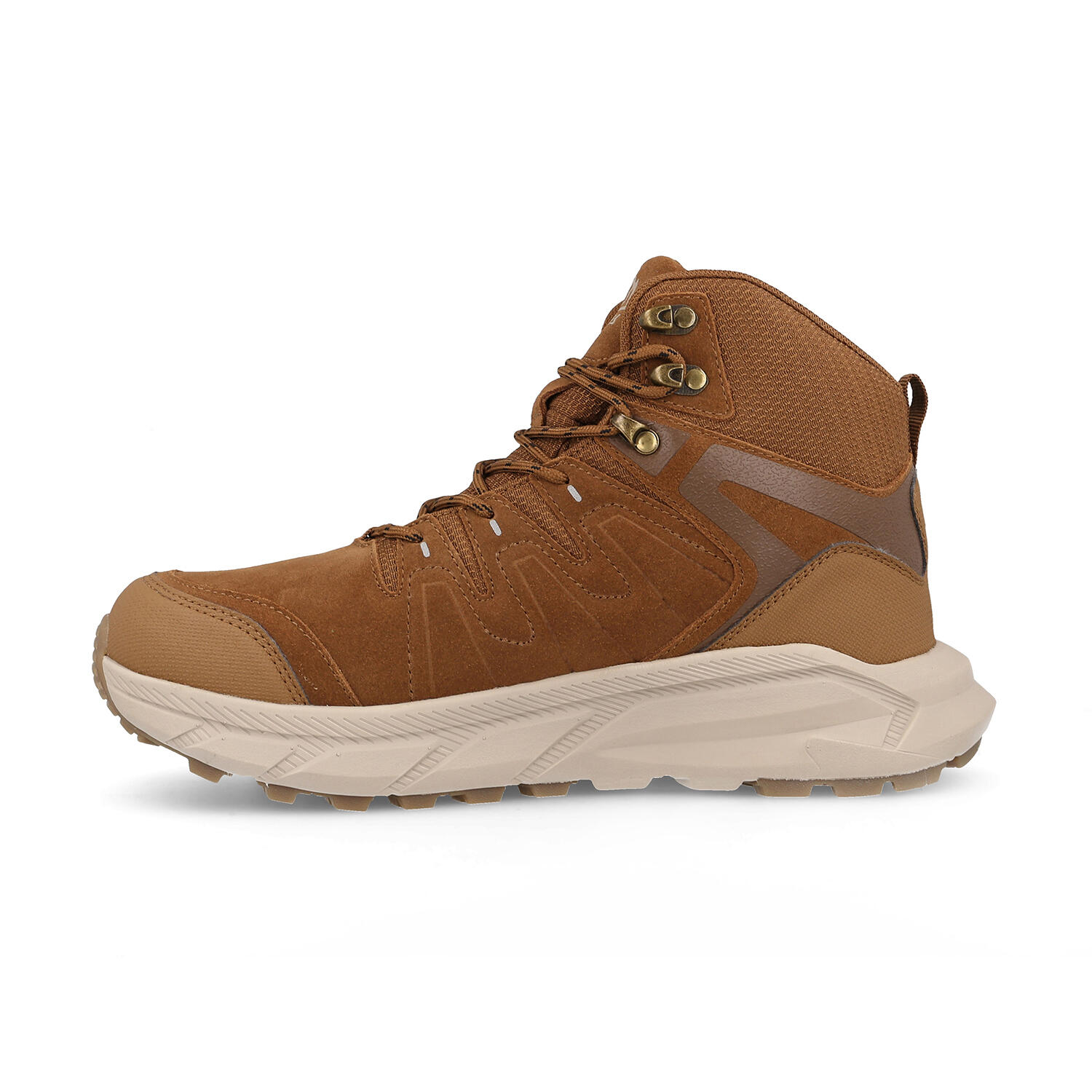 Zapatilla Deporte Hombre Ciervo Marrón 3/4