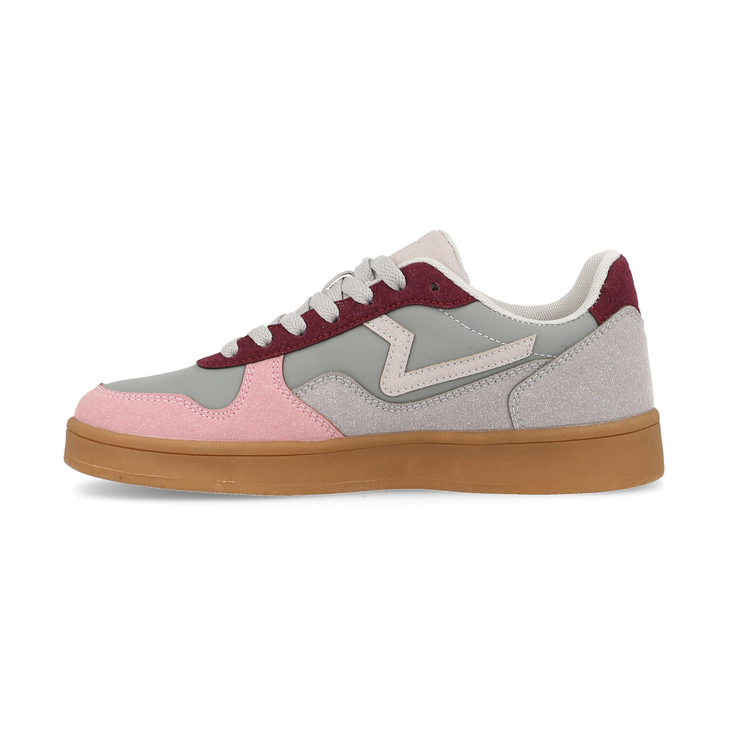Zapatilla Deporte Mujer Nuarbe Gris 3/4