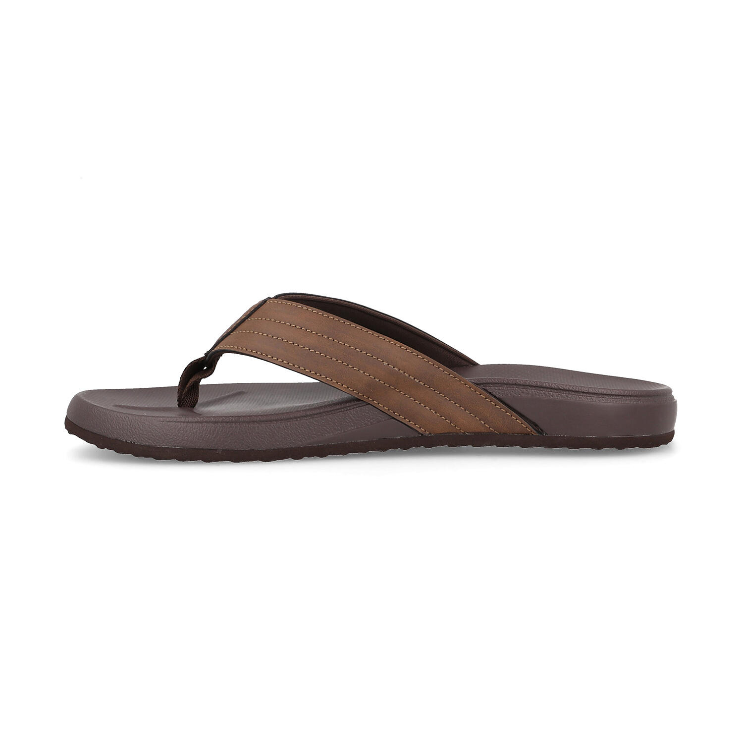 Sandalia Hombre Coy Marrón Oscuro 3/4