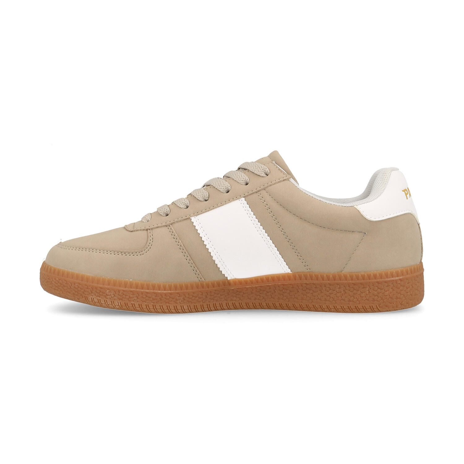 Zapatilla Deporte Hombre Itara Beige 3/4