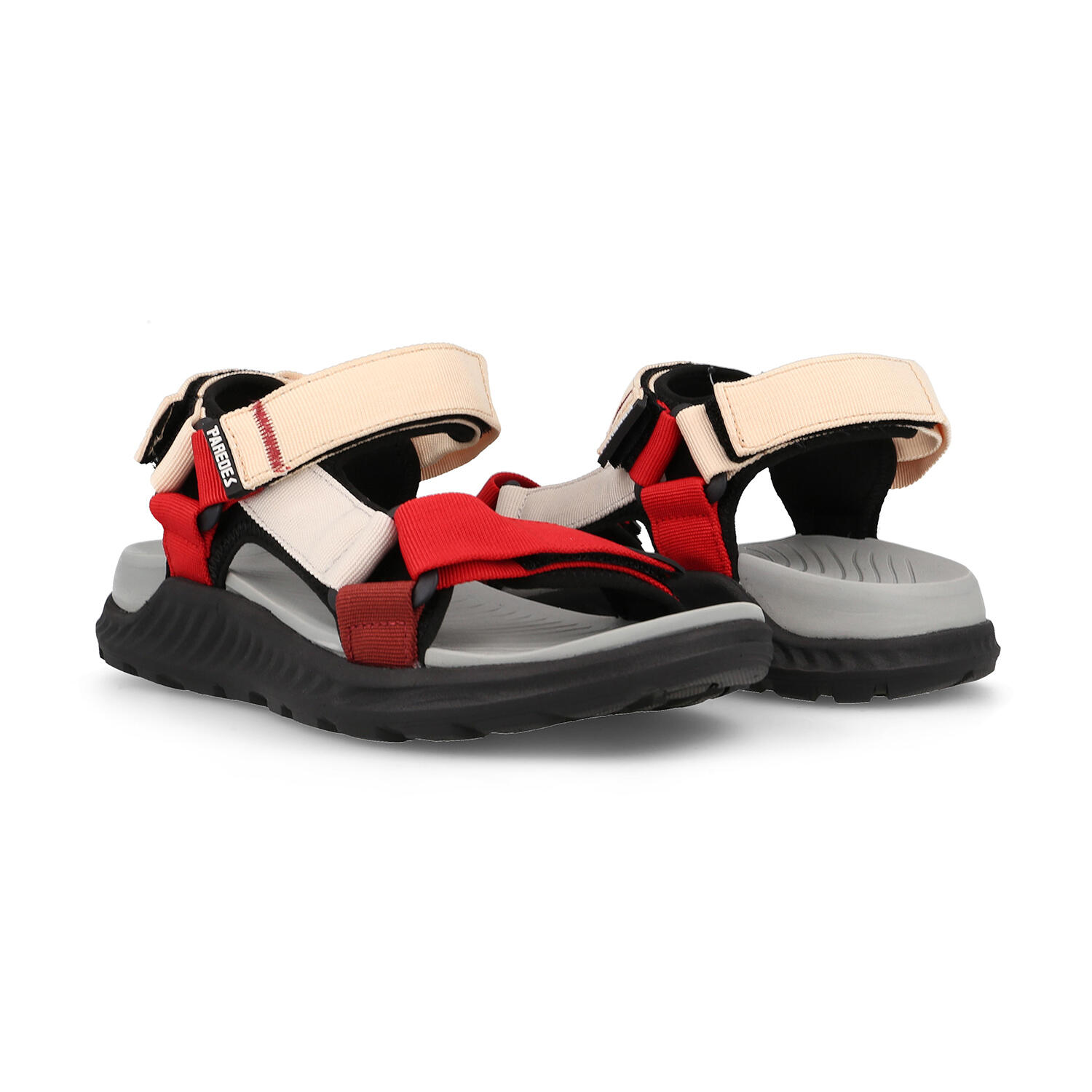 Sandalia Mujer Jarilla Rojo Burdeos 4/4