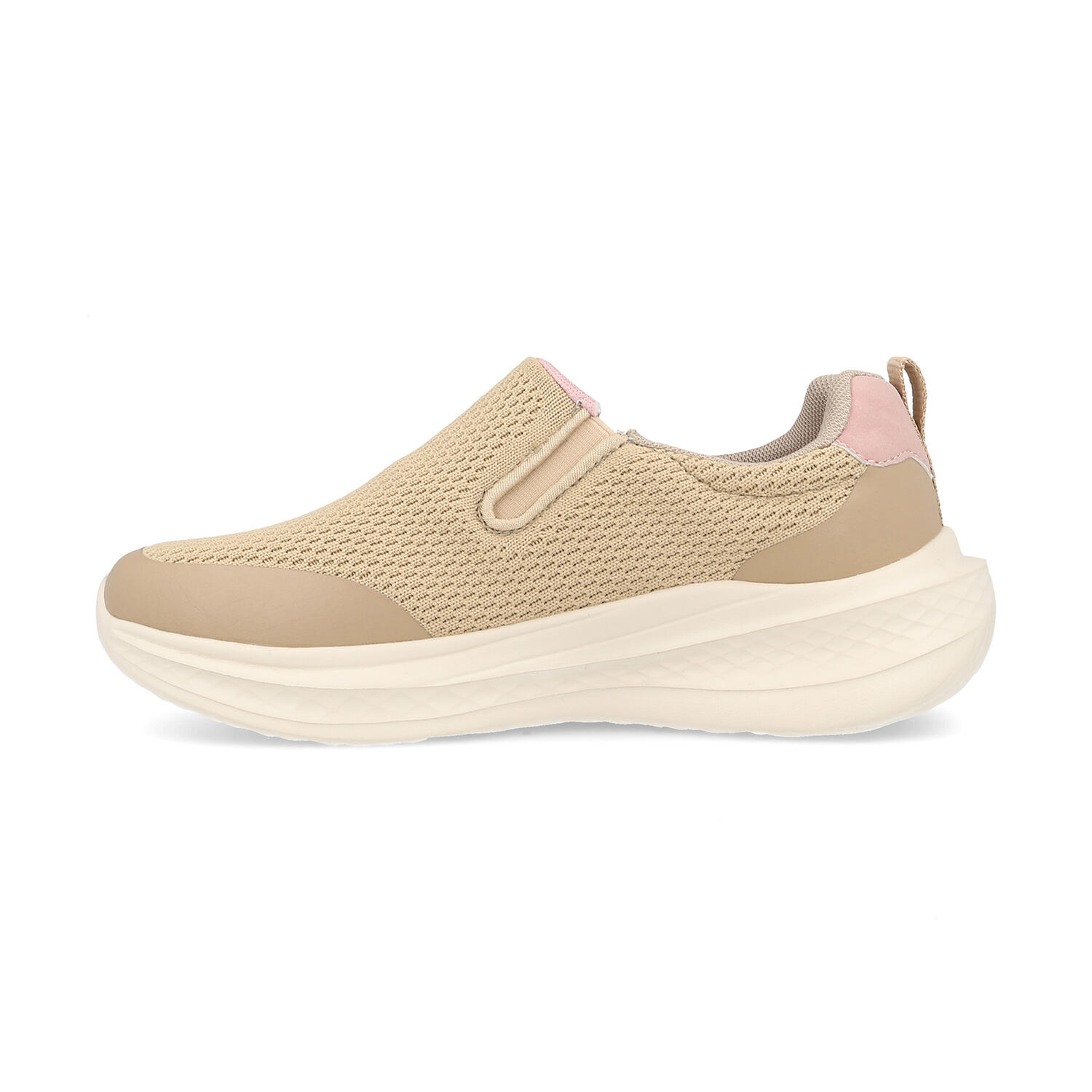 Zapatilla Deporte Mujer Ajuy Beige 3/4