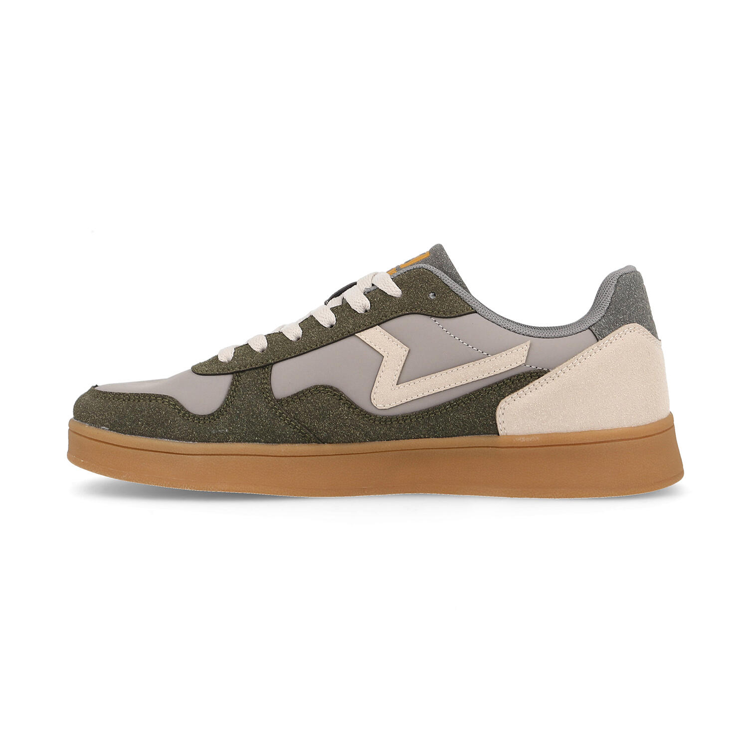 Zapatilla Deporte Hombre Alkiza Kaki 3/4