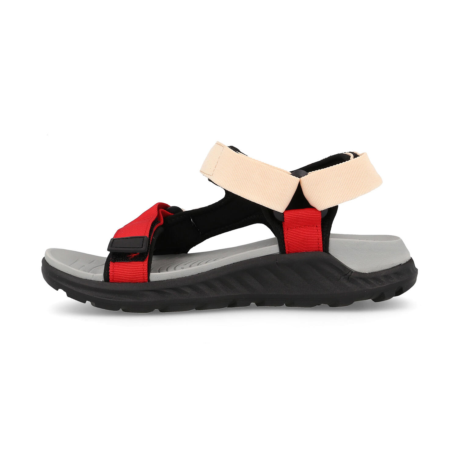 Sandalia Mujer Jarilla Rojo Burdeos 3/4