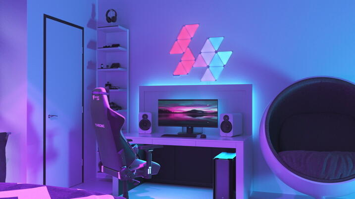 Nanoleaf - Shapes Triangles Kit (starter+15 panels) 6/6