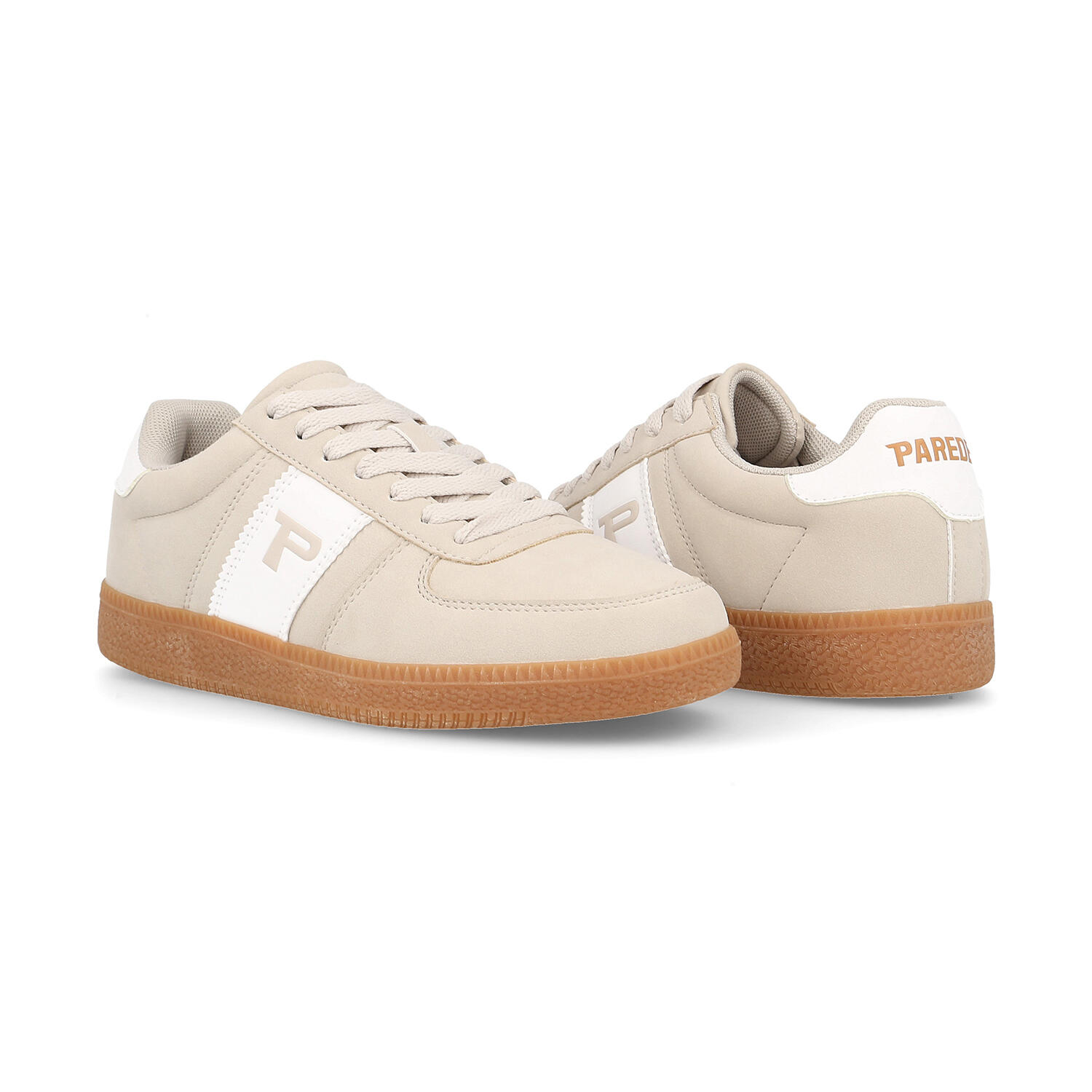 Zapatilla Deporte Mujer Aregume Beige 4/4