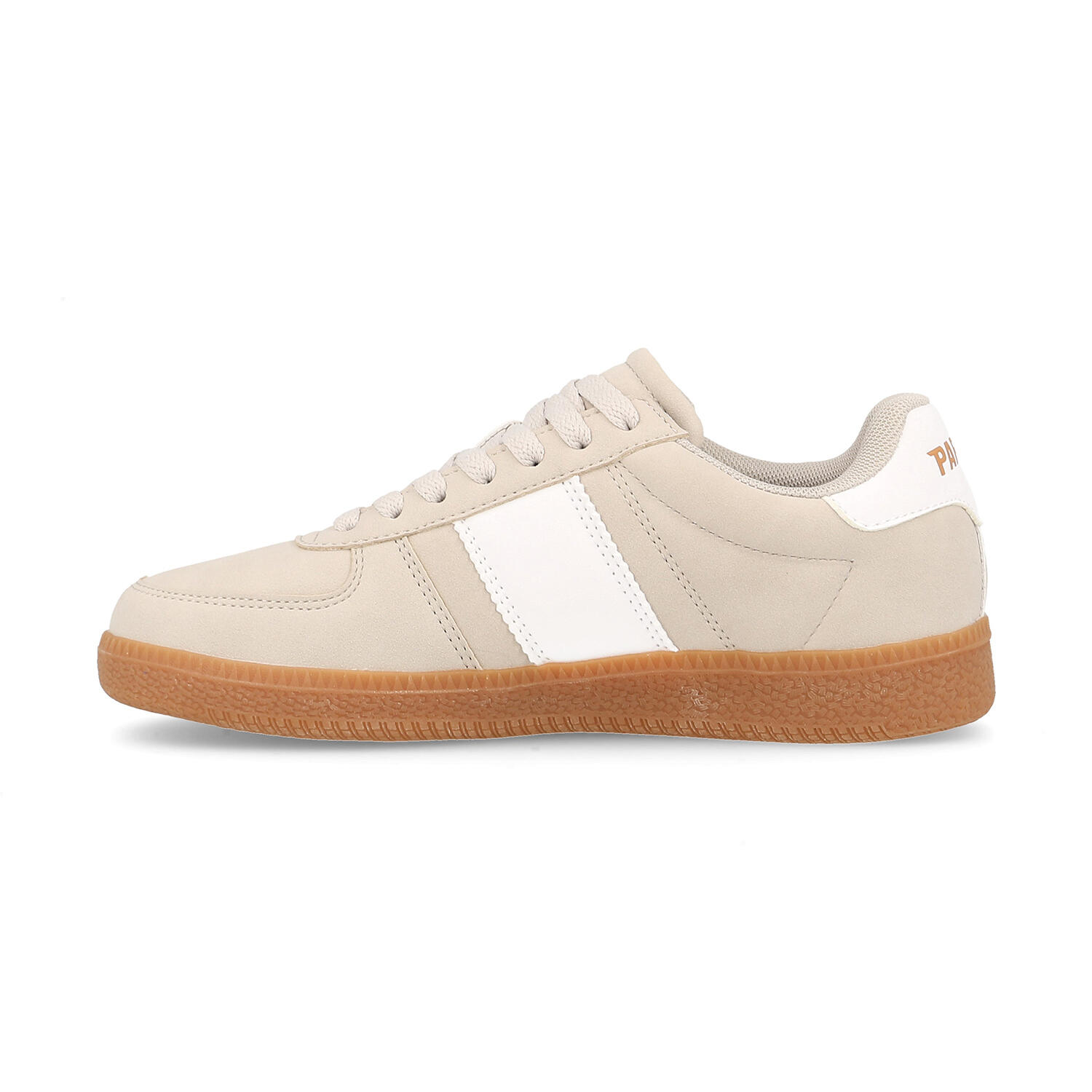 Zapatilla Deporte Mujer Aregume Beige 3/4