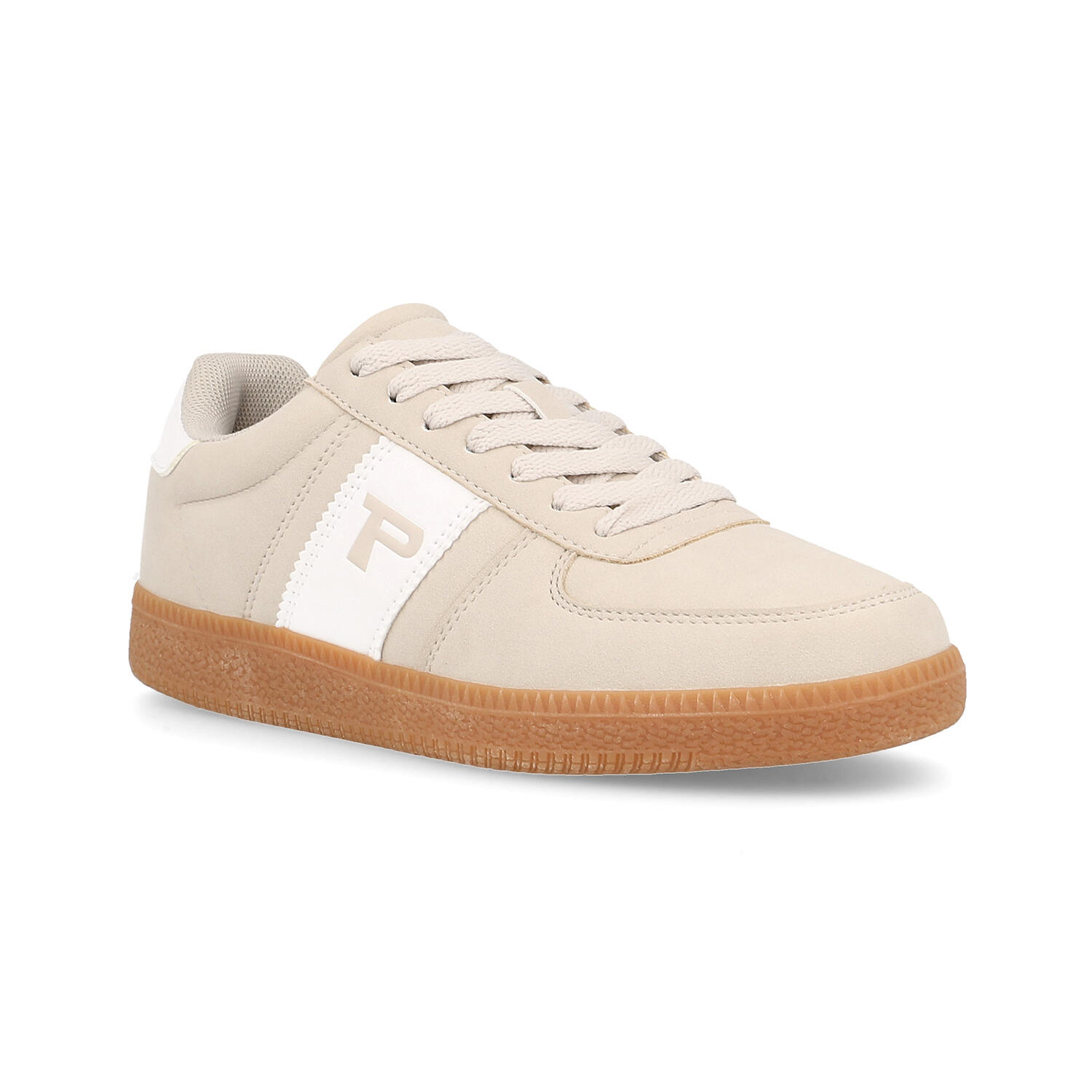 Zapatilla Deporte Mujer Aregume Beige 2/4