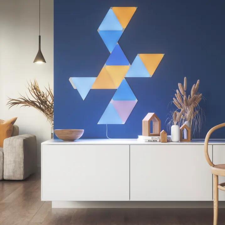 Nanoleaf - Shapes Triangles Kit (starter+9 panels) 3/7