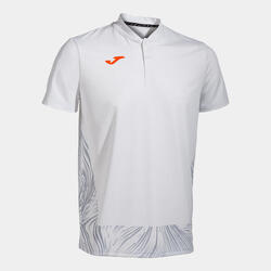 Polo Manches Courtes Tennis Homme Joma Challenge Blanc