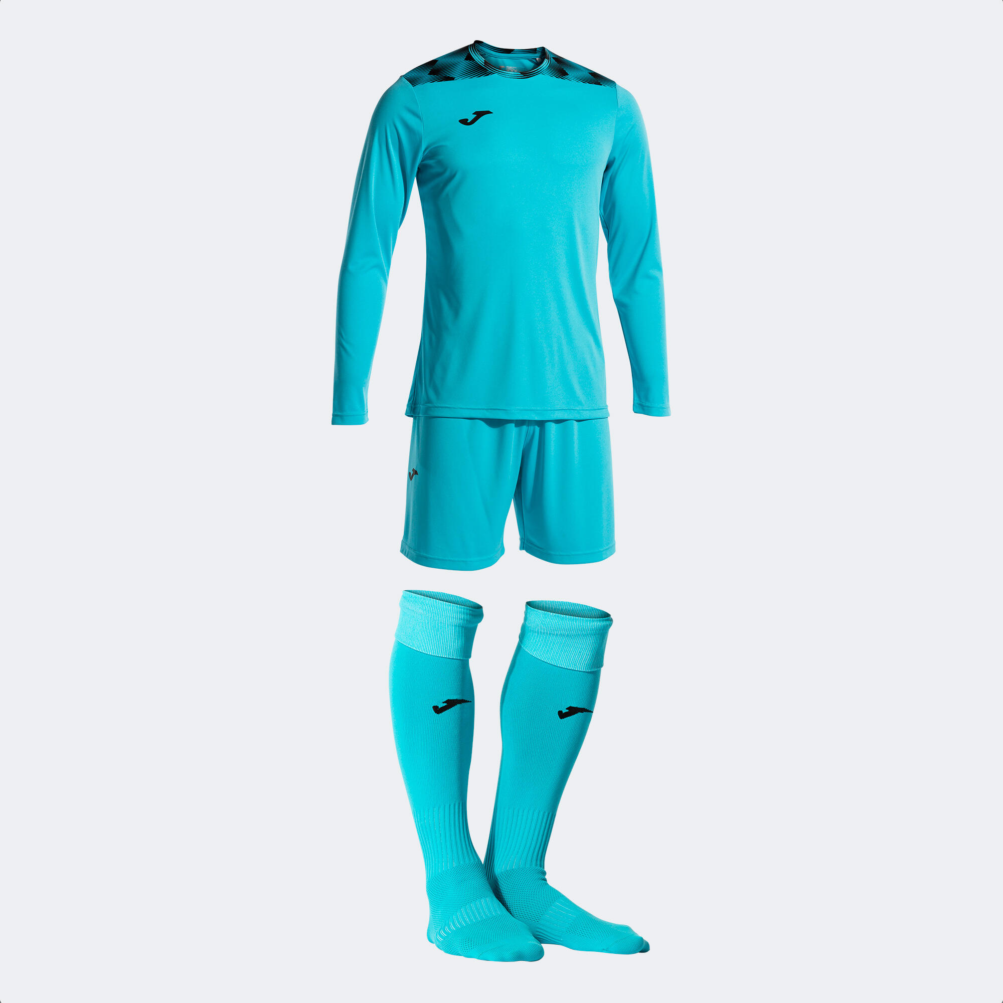 Joma - Ensemble Football Homme Joma Zamora Viii Turquoise Fluo - Tenue De Football - Bleu - 36 Xs - Decathlon