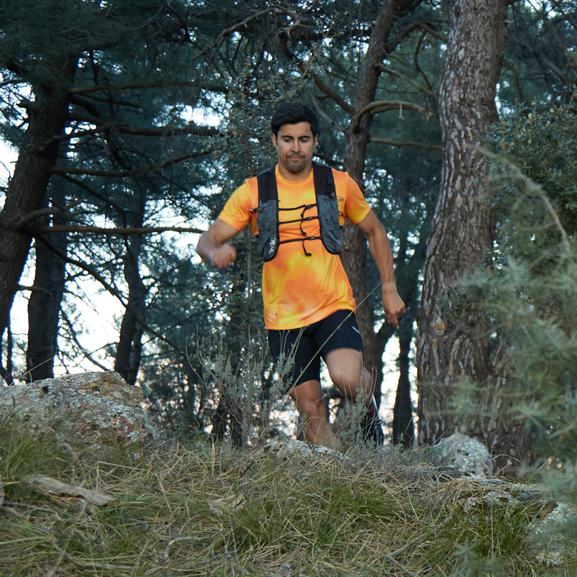 Maillot Manches Courtes Running Homme Joma R-Trail Nature Orange 5/5