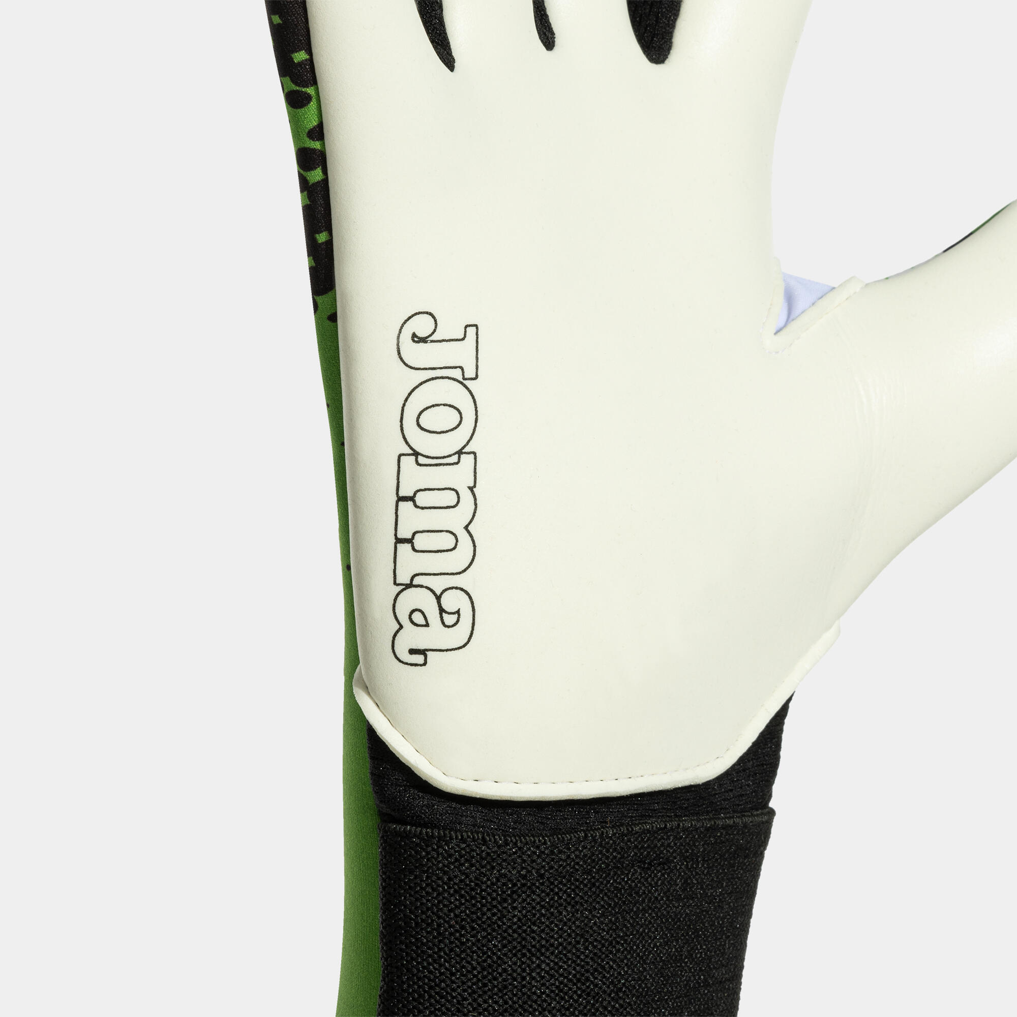 Gants Gardien De But Football Enfants Joma Hunter Vert Fluo 3/5