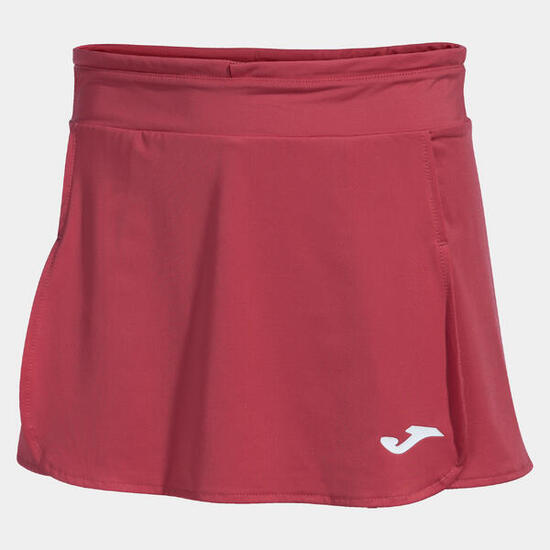 Falda Pádel Mujer Joma Open II Rojo