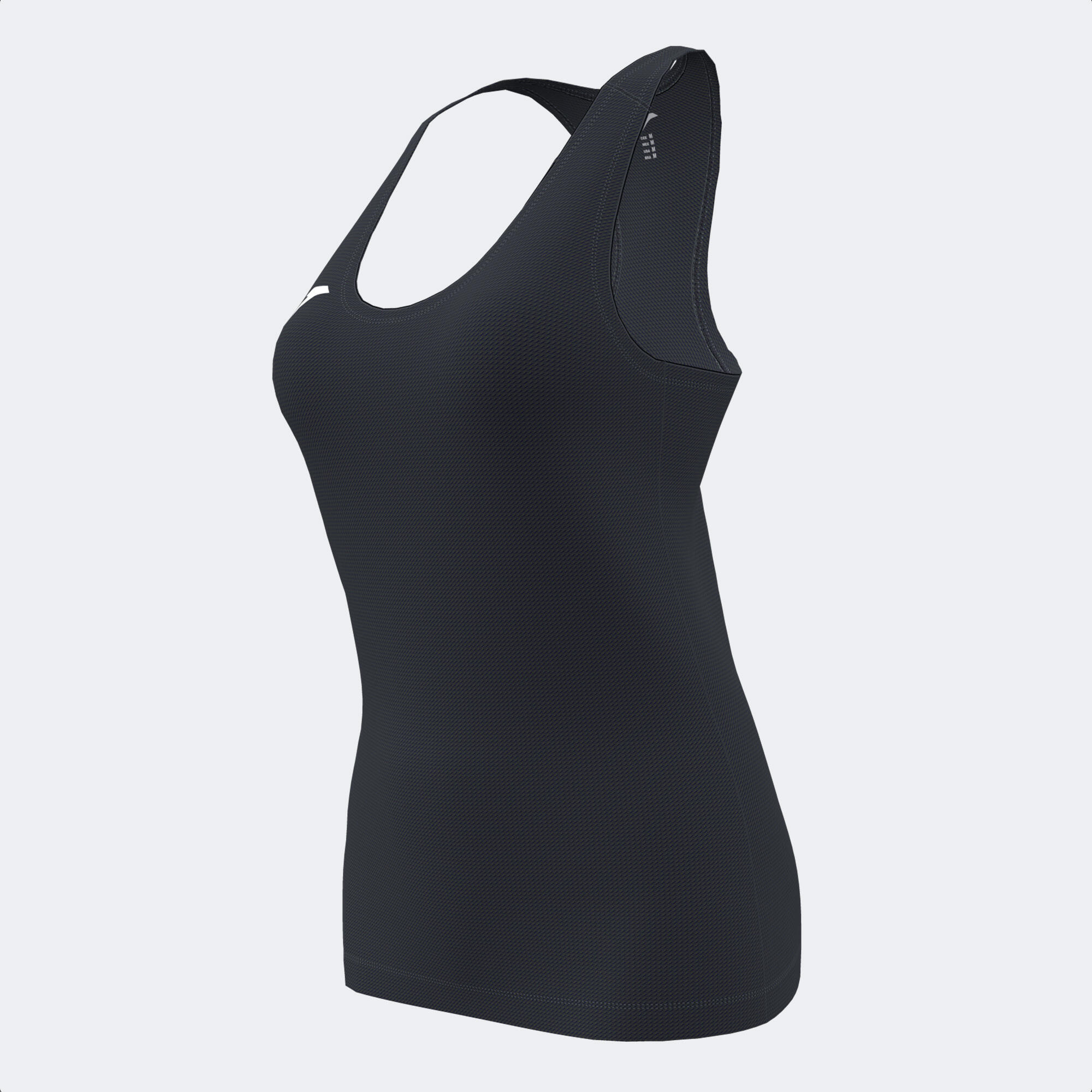 Camiseta Tirantes Fitness Niños Joma Siena II Negro 4/5