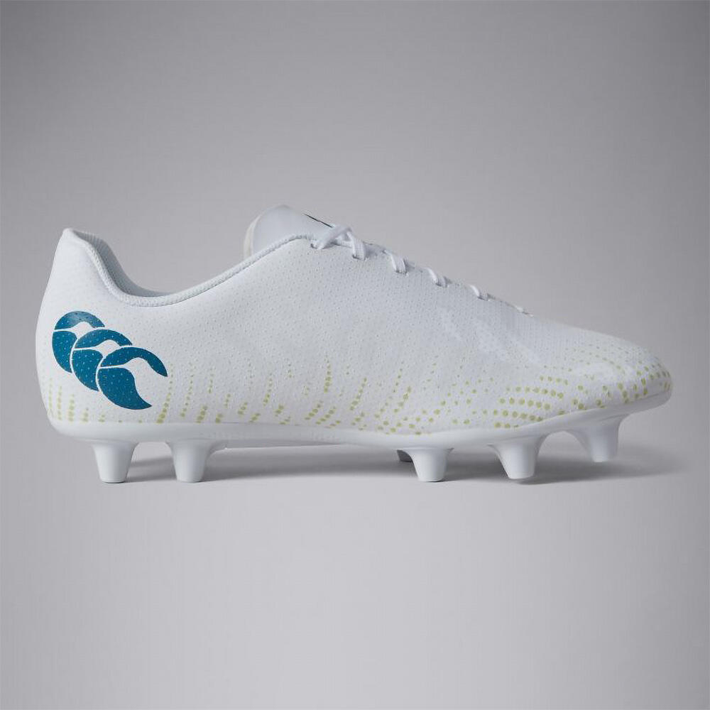 Scarpe Da Calcio Per Bambini Canterbury Speed Infinite Team Fg Bianche 3/7