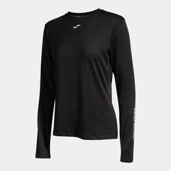 Maillot Manches Longues Running Femme Joma R-Nature Noir