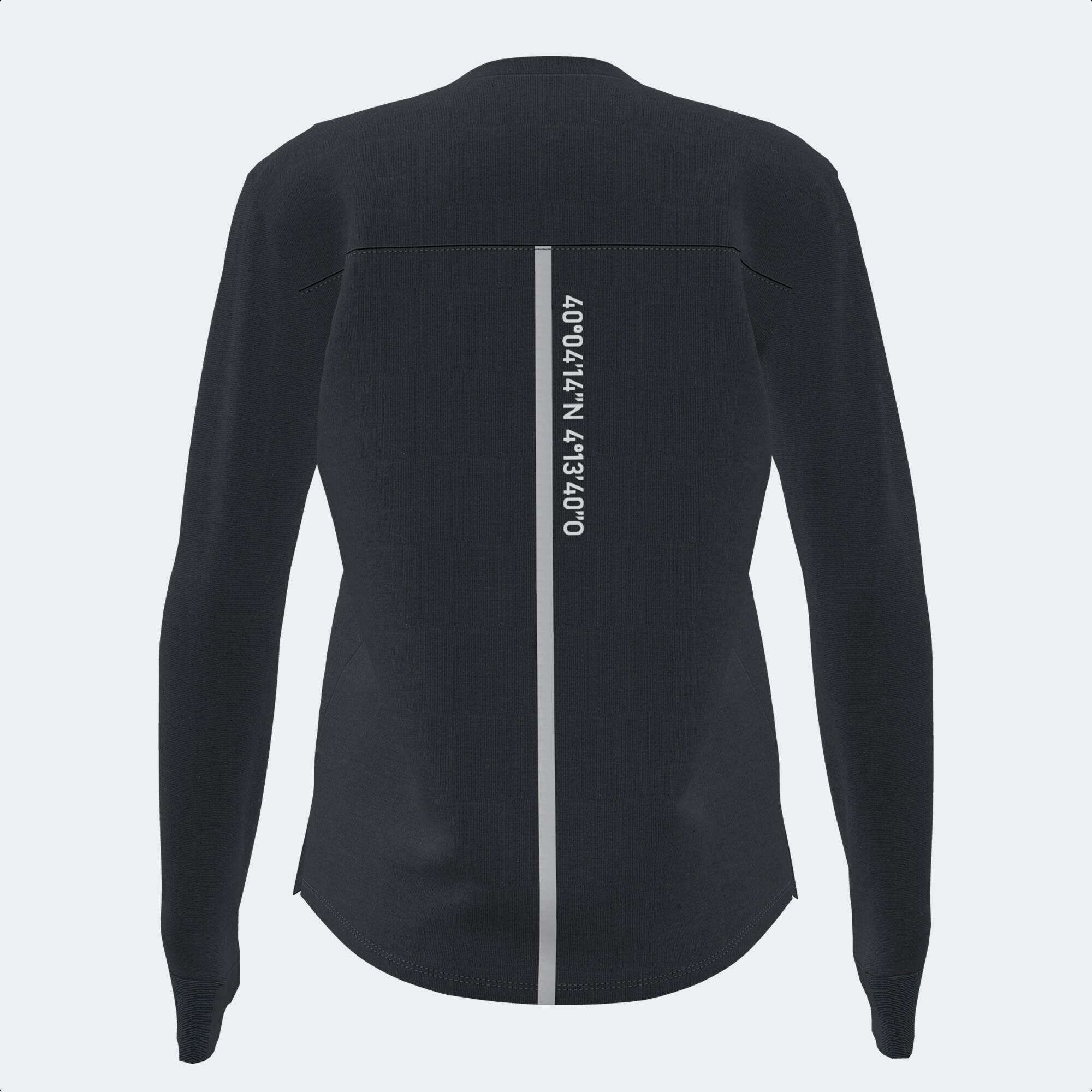 Sweat-Shirt Running Femme Joma R-Nature Noir 3/5