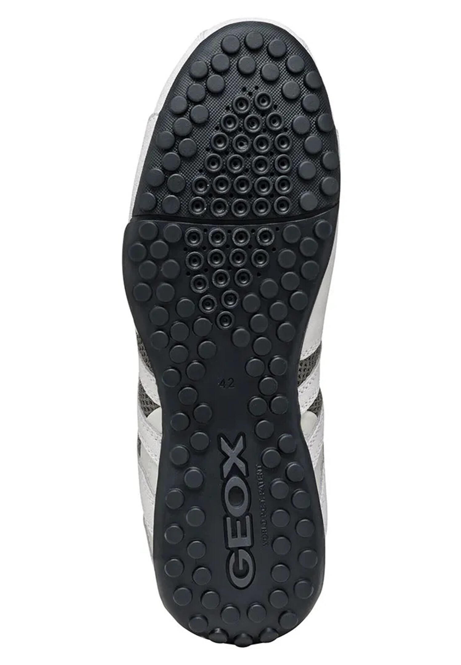 Geox U Snake Original A -  Herren Leder Sneaker U55MNA 02214 C0663 Weiß 5/5