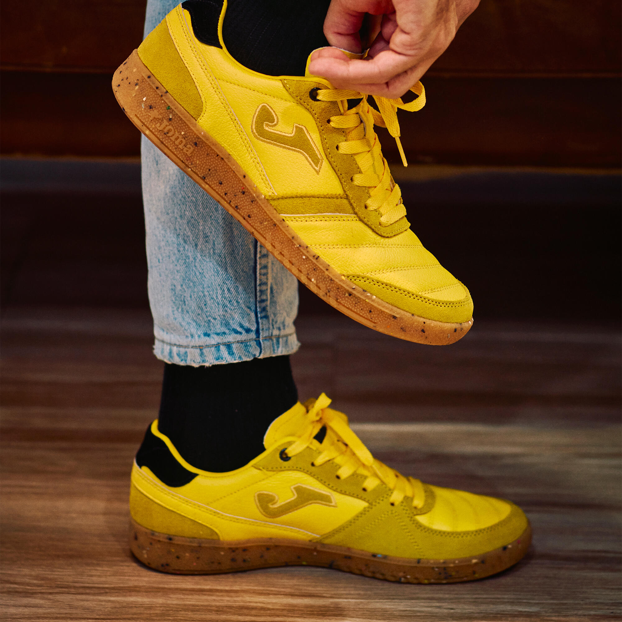 Chaussures Homme Joma C.Mundial Men 25 Jaune 2/5