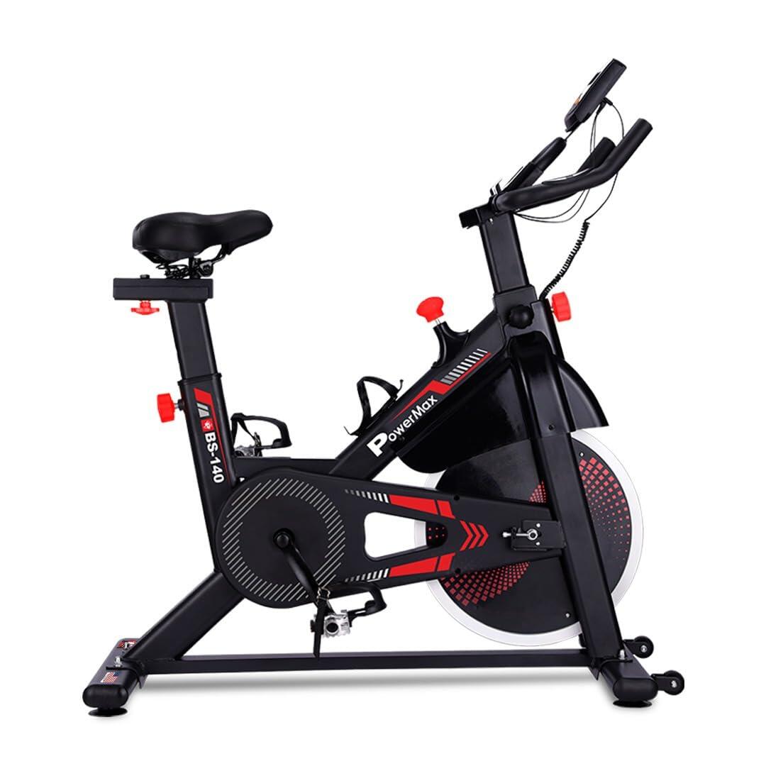 Powermax Fitness BS-140 Home Use Group Bike/Spin Bike(White)