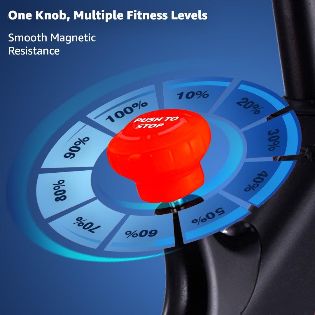 Powermax Fitness BS-140 Home Use Group Bike/Spin Bike(White)