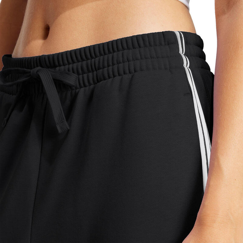 Pantalon à revers French terry 3 bandes Essentials